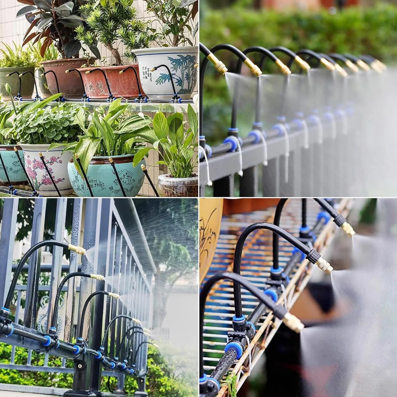 Kit Arrosage Goutte à Goutte 20M, Système Irrigation Automatique Jardin 360°