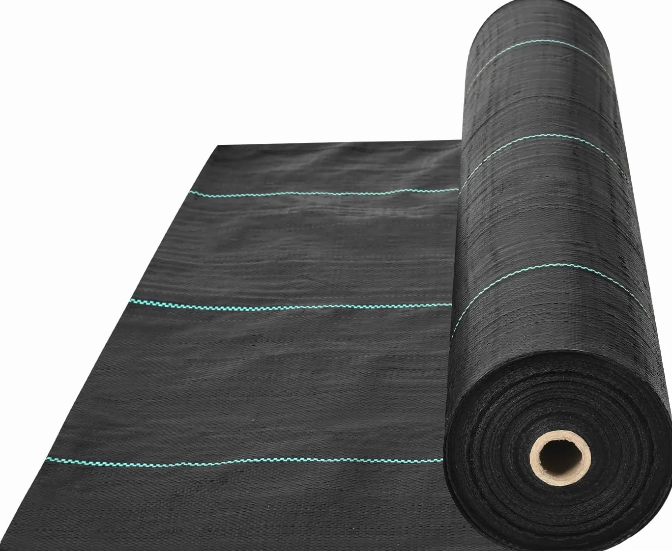 VEVOR Toile de Paillage 1,2x30,5 m 36,6 ㎡ Anti-Mauvaises Herbes Géotextile Jardin PP Haute Perméabilité 5,8 oz