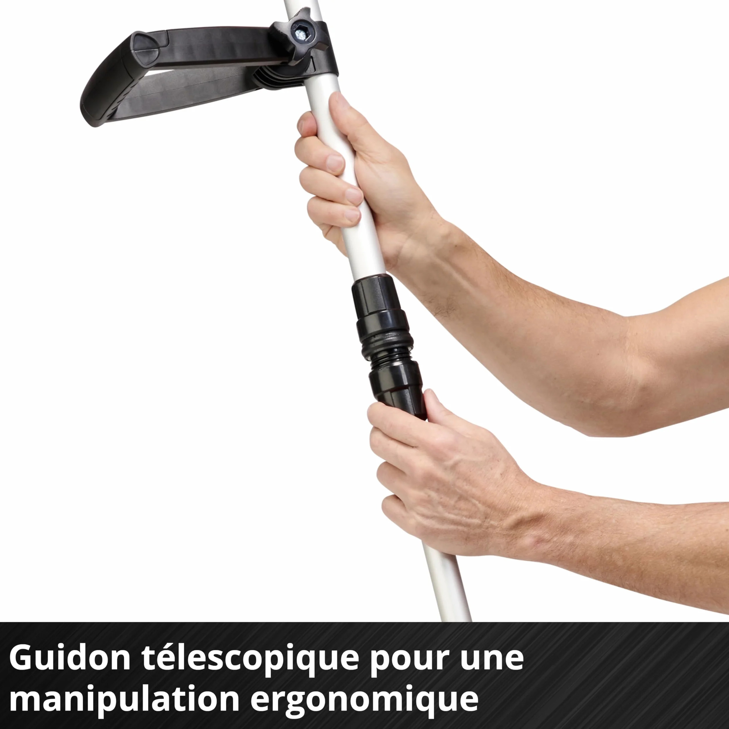 Einhell GC-CT 18/24 Li Coupe-Bordures sans Fil 18 V 24 cm Manche télescopique Rouge/Noir