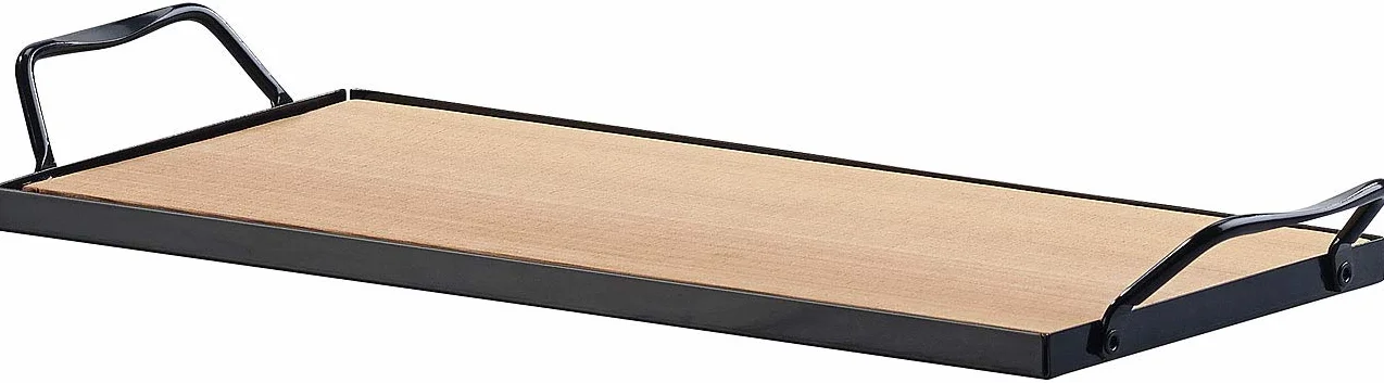 Rosenstein & Söhne Ensemble de 2 Planches à Fumer en Bois de cèdre avec Plaque en métal