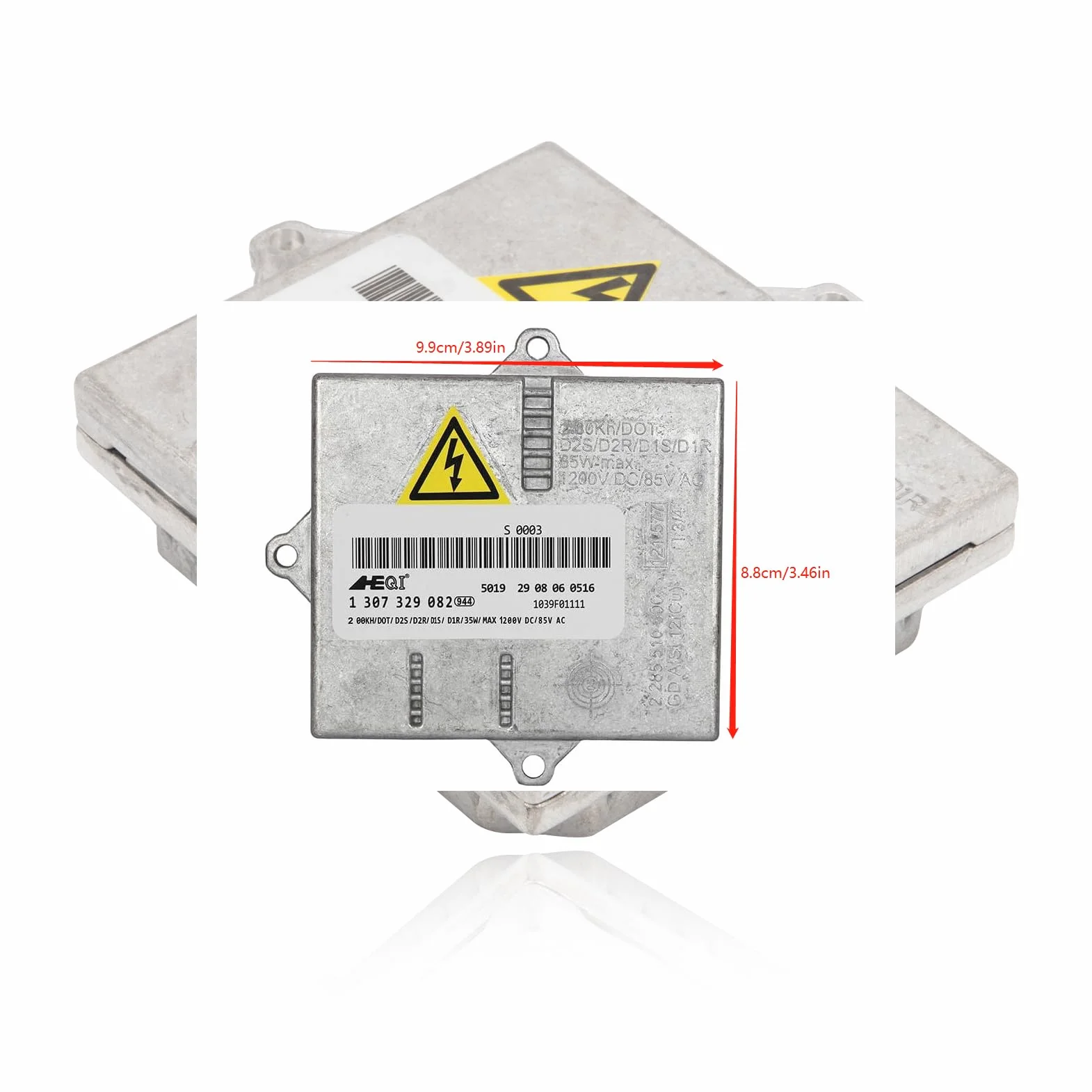1307329082 Xenon Ballast pour BMW 3er E46 6er E63 E64 X3 E83 MINI R50 R53 R52 S-CLASS W220 V220 SL R230 Module de commande 1307329074 1307329066 1307329068