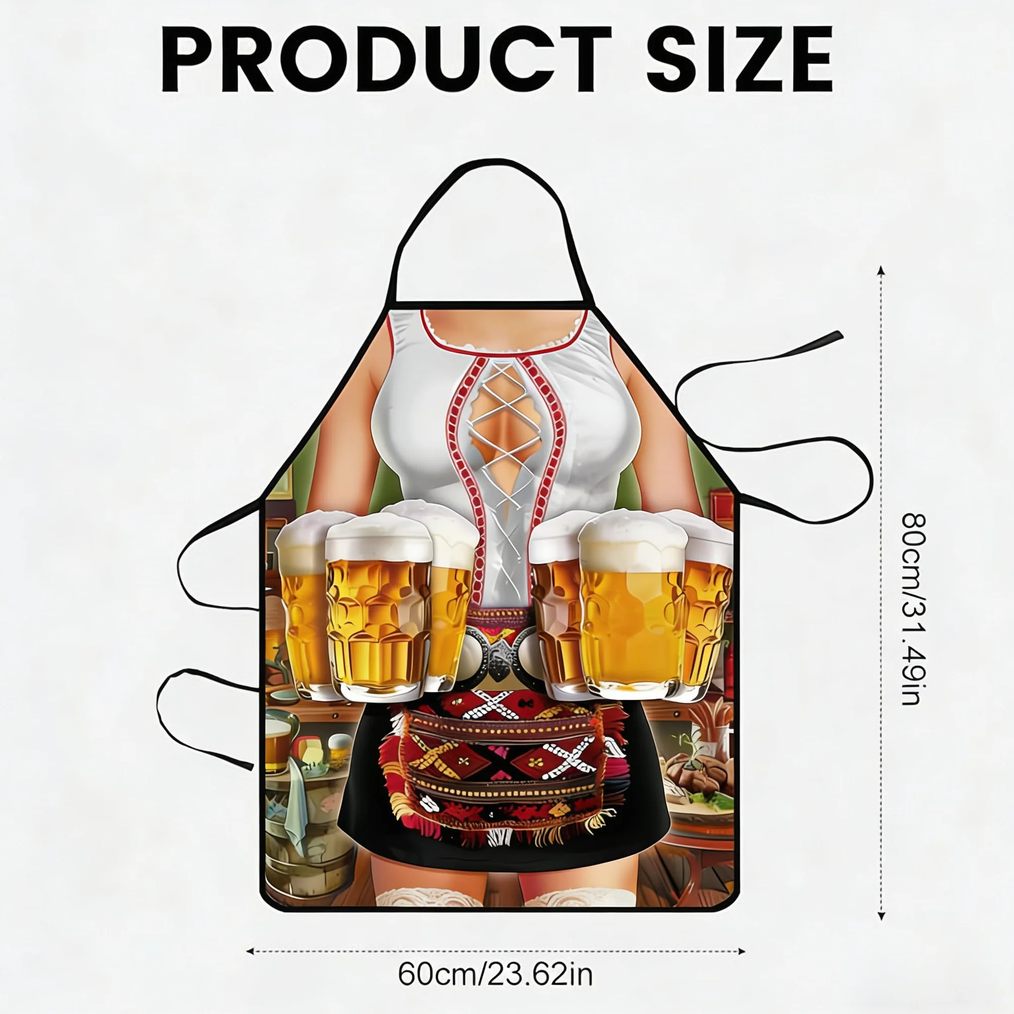 Tablier Cuisine Femme Sexy Apron Rigolo BBQ Party Festival Joke Cadeaux