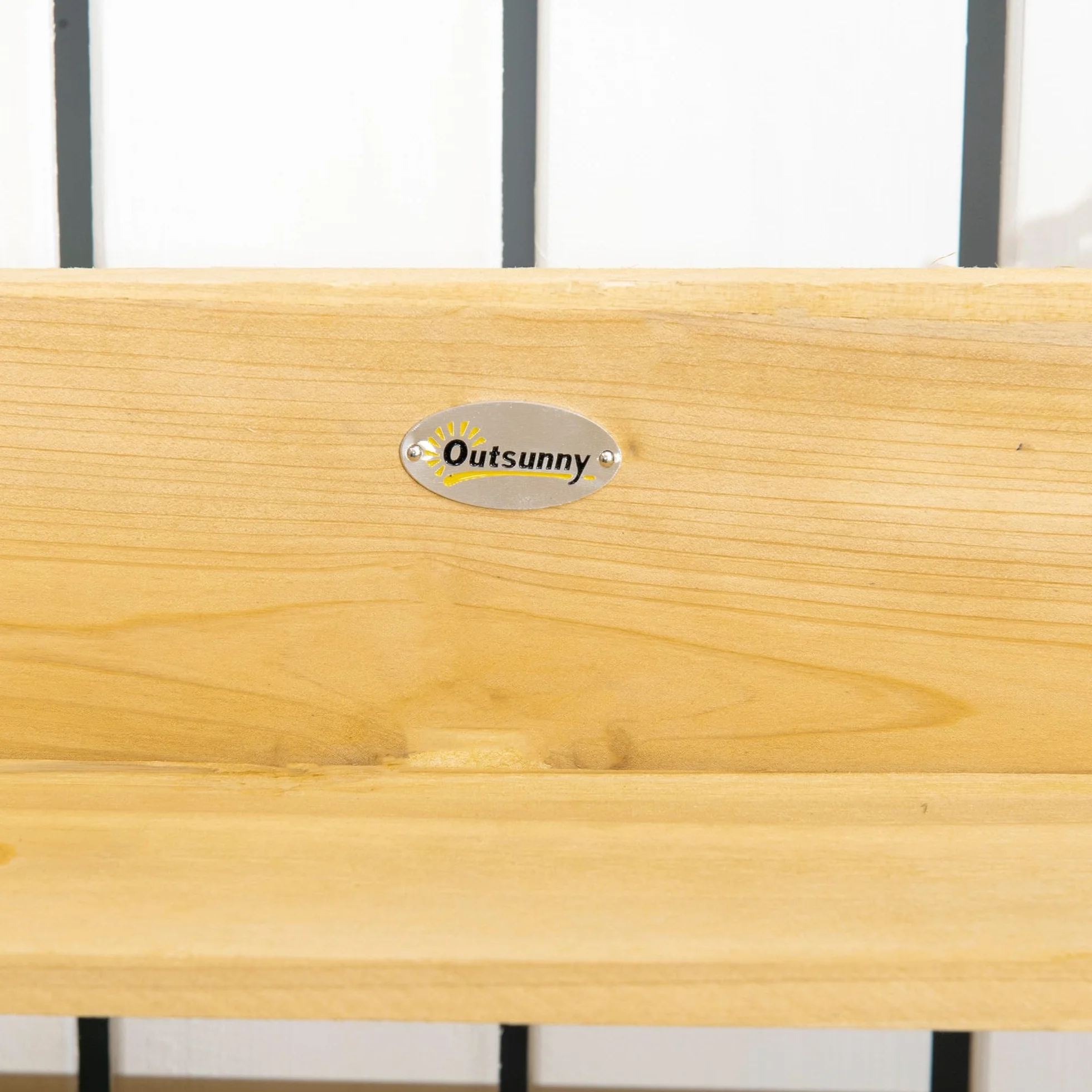 Outsunny Table de rempotage en Bois avec évier coulissant 2 étagères 92 x 45 x 120 cm