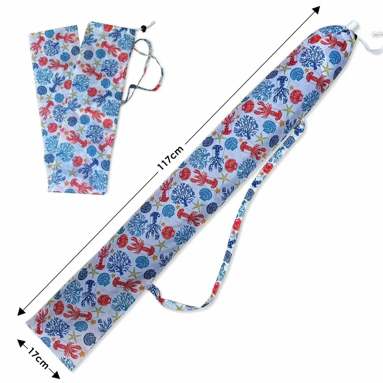 Housse Parasol Plage avec Poignée Robuste – Accessoire Pièce de Rechange