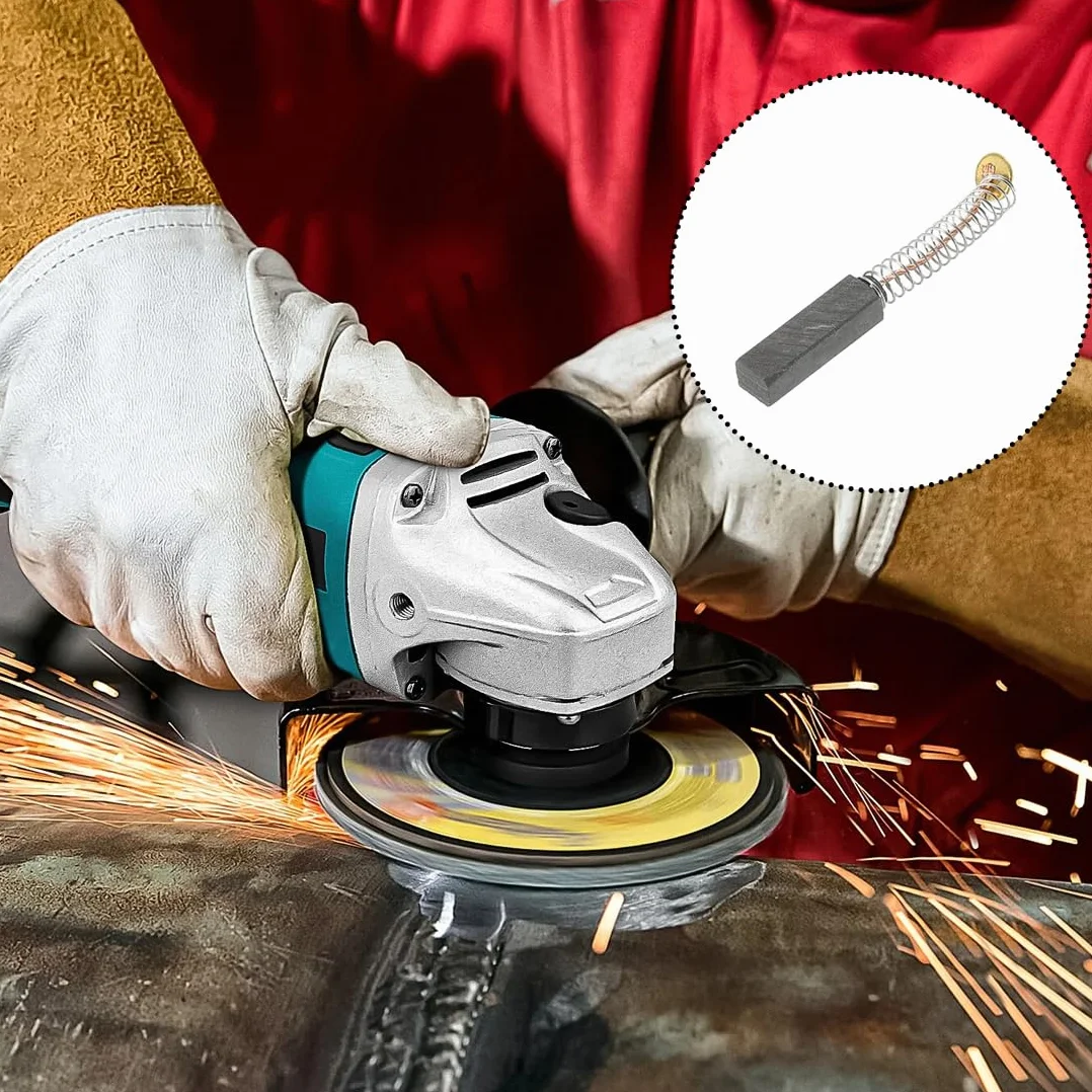 Balais de Carbone pour Moteurs, balais de Carbone pour Moteurs d'outils électriques (6 * 9 * 12 mm)