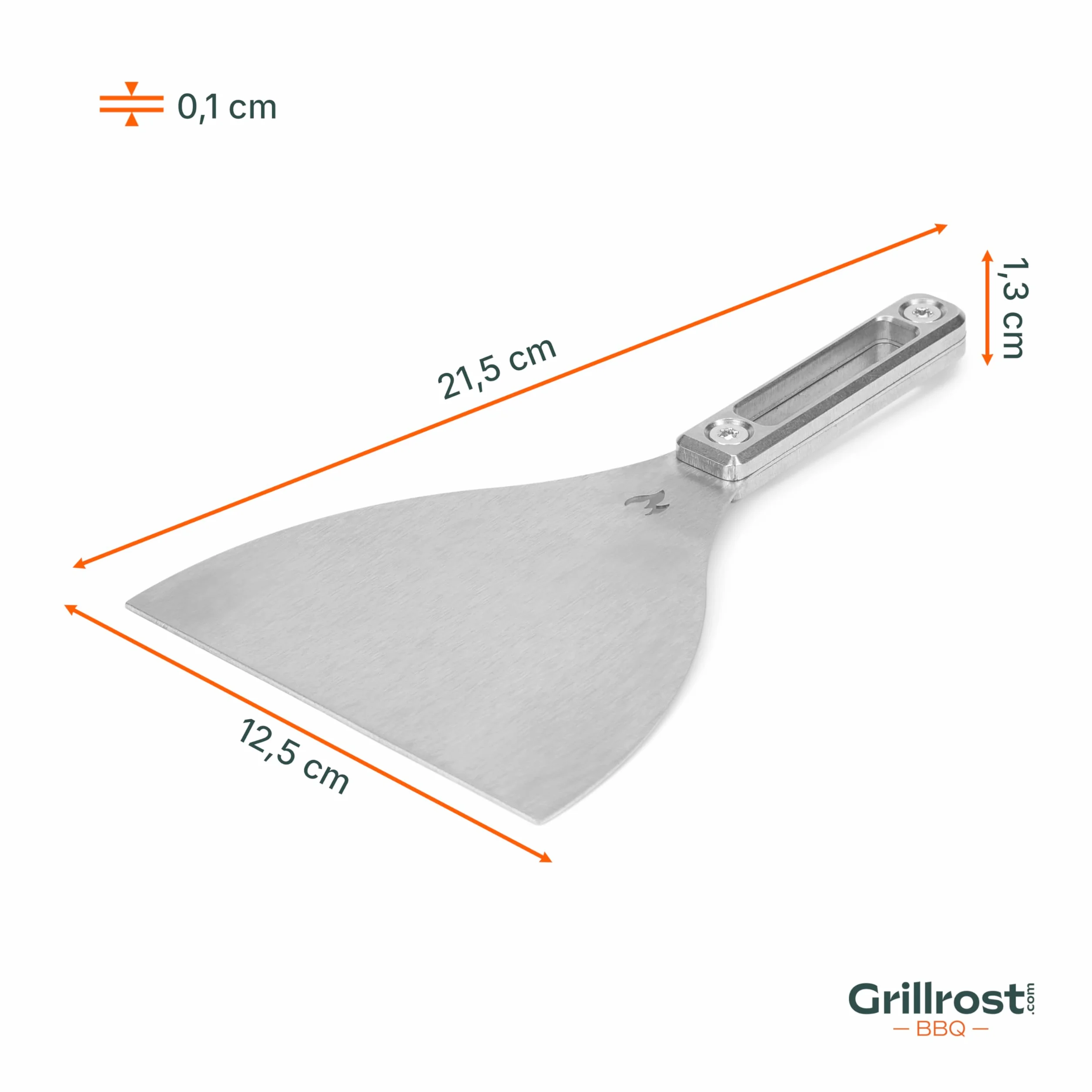 Spatule pour plaque de cuisson et plancha - Spatule ultime pour grillades