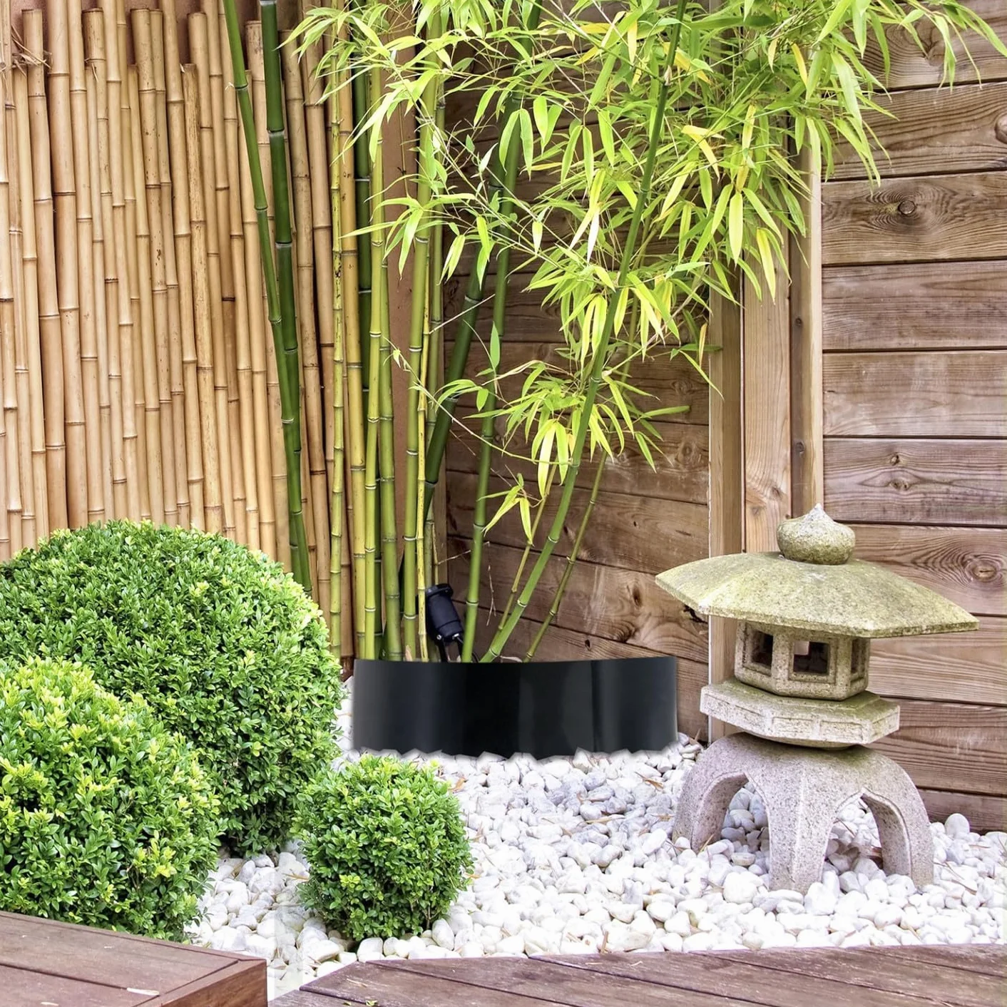 Barrière Anti-Racines Bambou 5m 800gr H.60 cm Anti-rhizomes