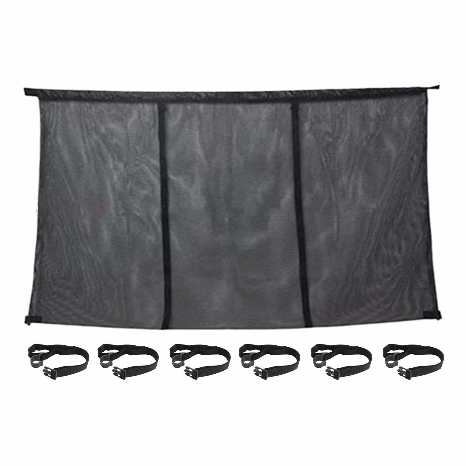 Filet Rangement Piscine 145 x 84 cm Poche Drainante pour Bouées, Balles