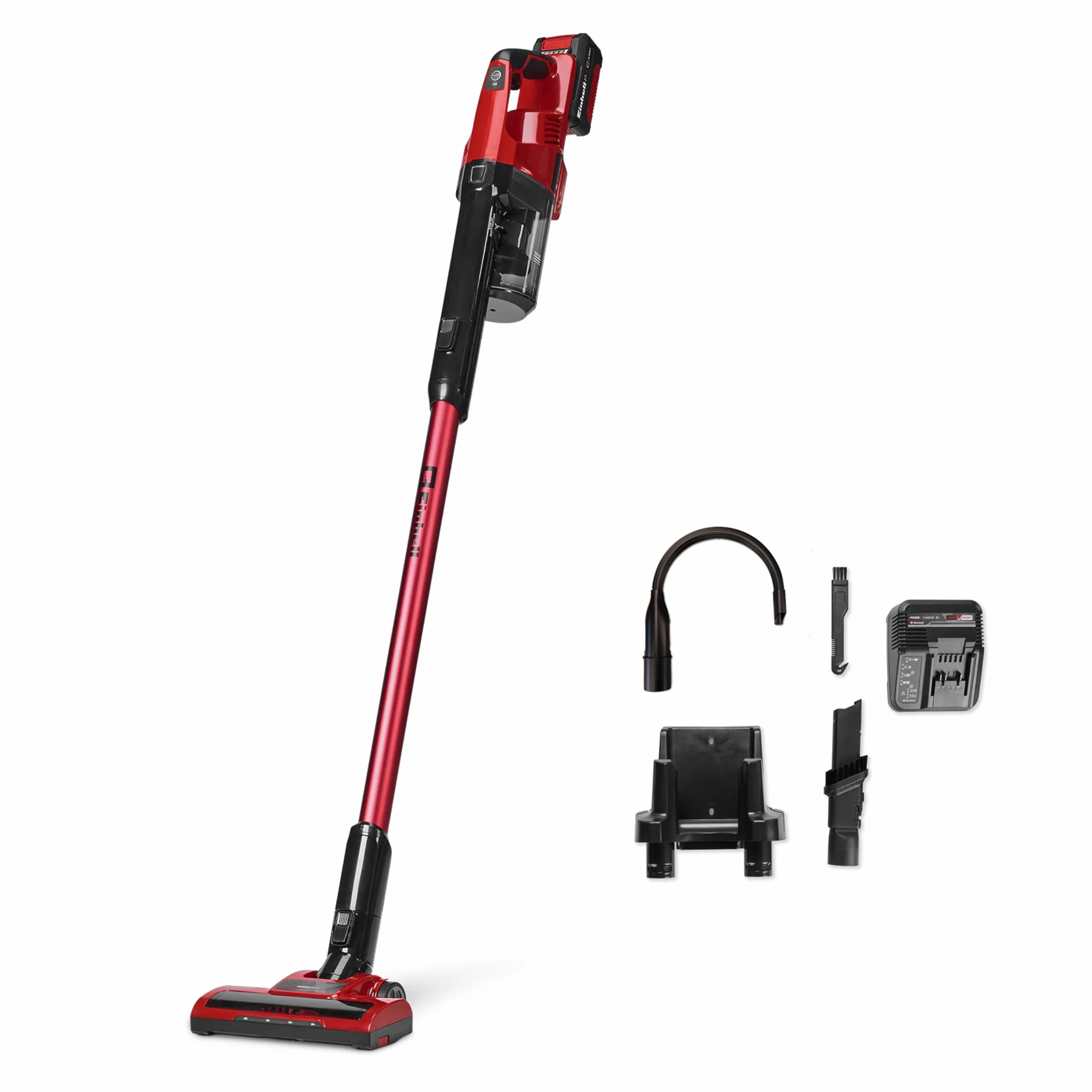 Einhell Aspirateur-Balai sans Fil Te-SV 18 Li Power X-Change 18 V 4,0 Ah avec Batterie
