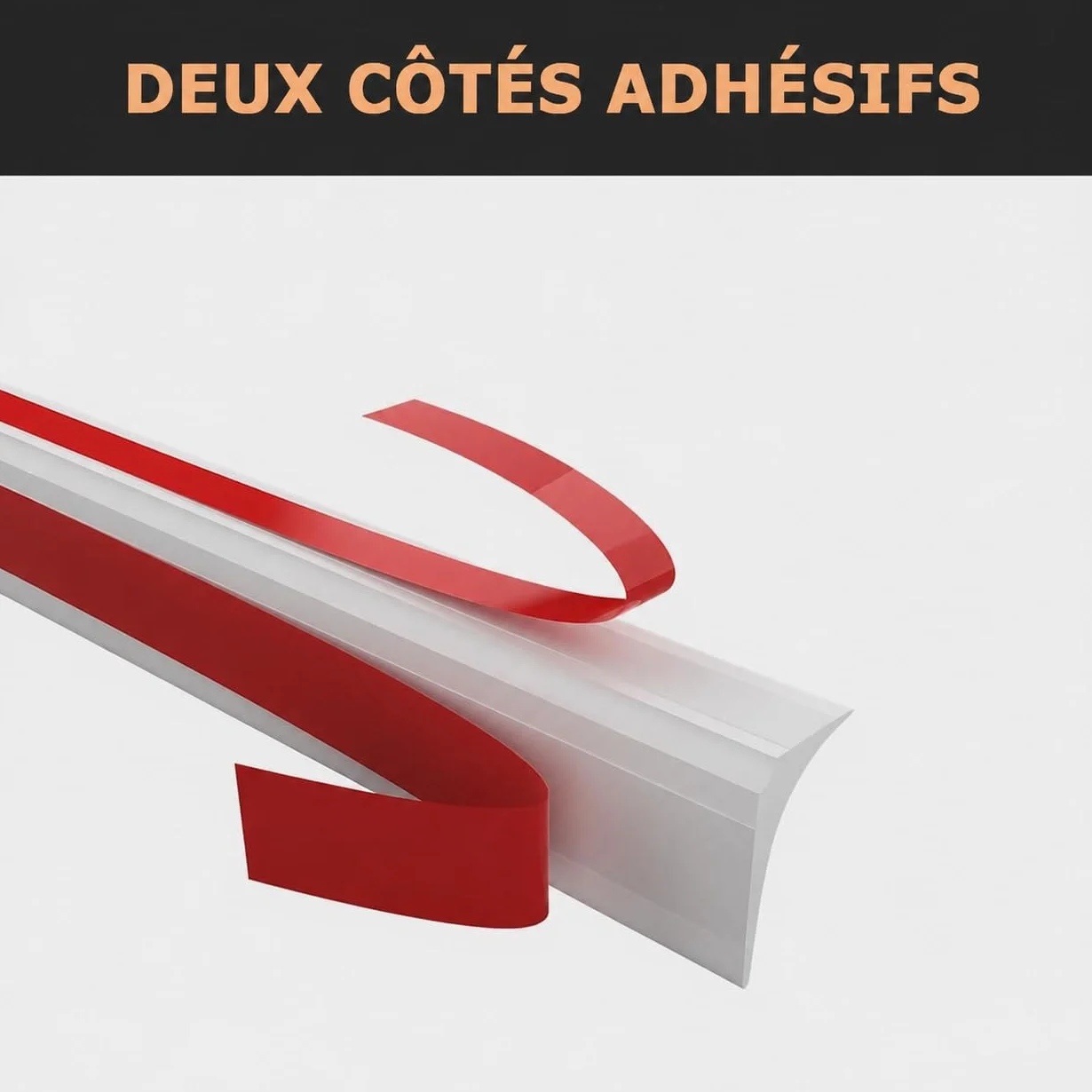 2M Bande d'étanchéité Silicone Pliable Barrage d'eau Seuil de Douche Joint Douche Barriere de Douche Retenue d'eau Anti Débordement pour Salle de Bain Evier Cuisine,25x15mm Blanc(Deux Côtés Adhésifs)