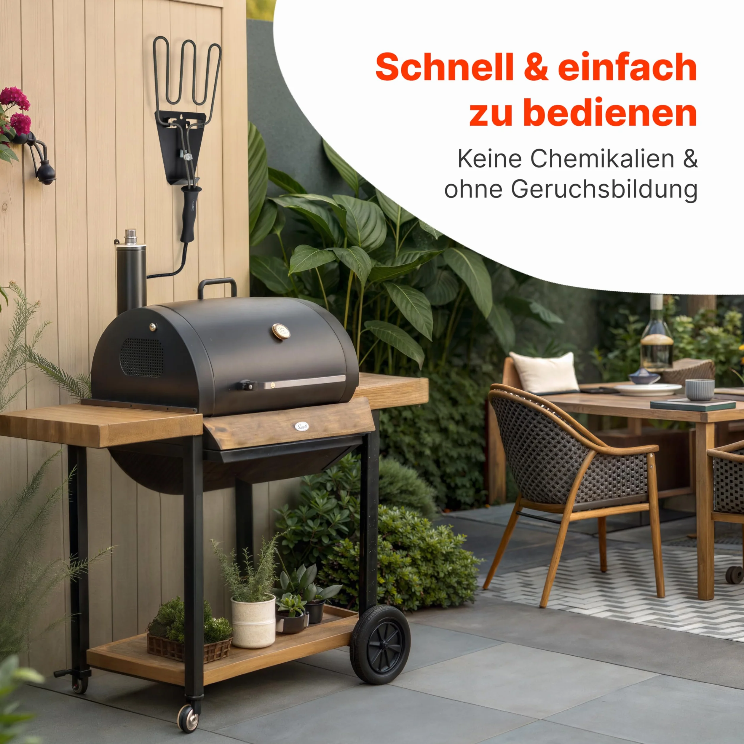 Clatronic EGA 3404 Allume Gaz pour Barbecue 800 W