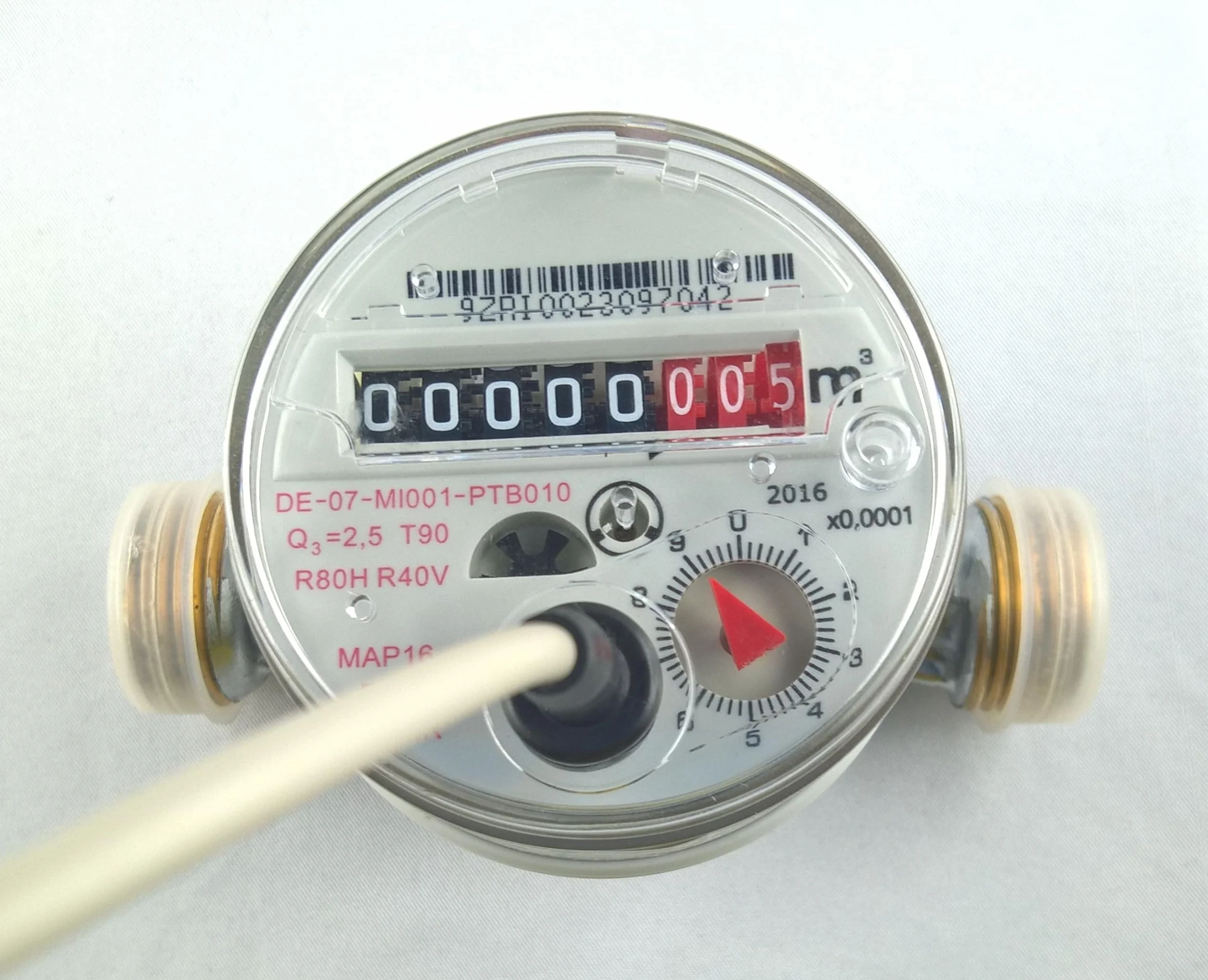 Débitmètre avec sortie d'impulsion Compteur d'eau Générateur de débit d'eau 1 Imp./L Qn 1,5m³/h
