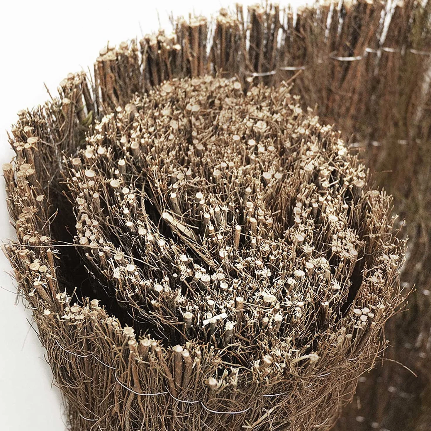 Karat Brise-vue en bruyère naturelle 150 x 300 cm pour balcon et jardin