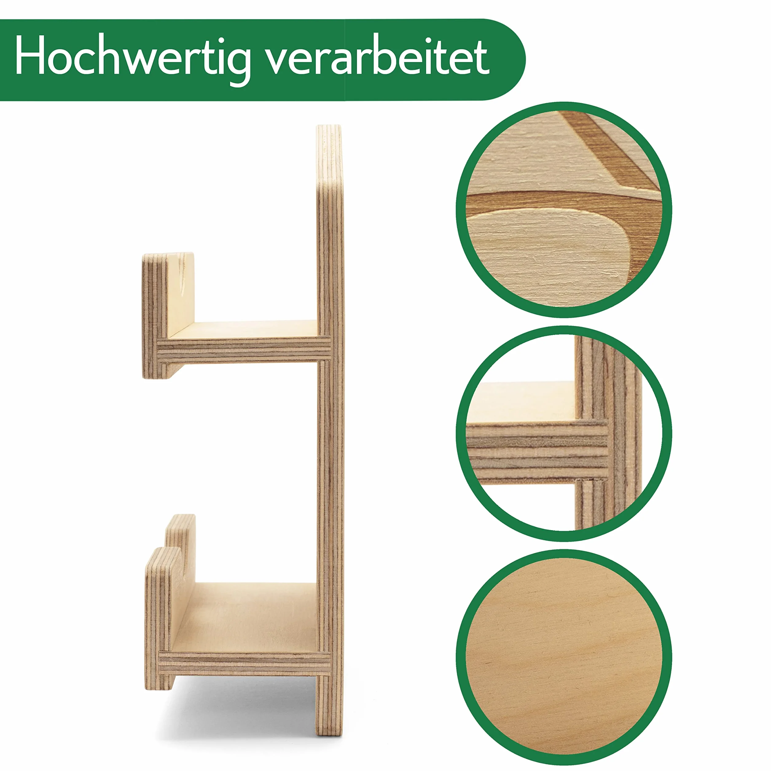 CozyNature Porte-lunettes de sauna en bois pour 2 personnes avec accessoires de montage