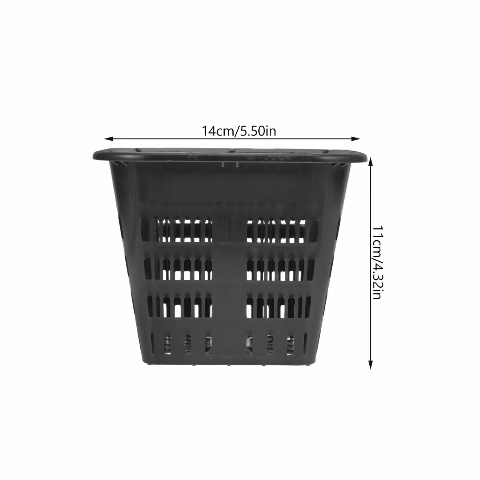 Supvox Lot de 8 paniers à légumes hydroponiques - Pot en maille carré plastique