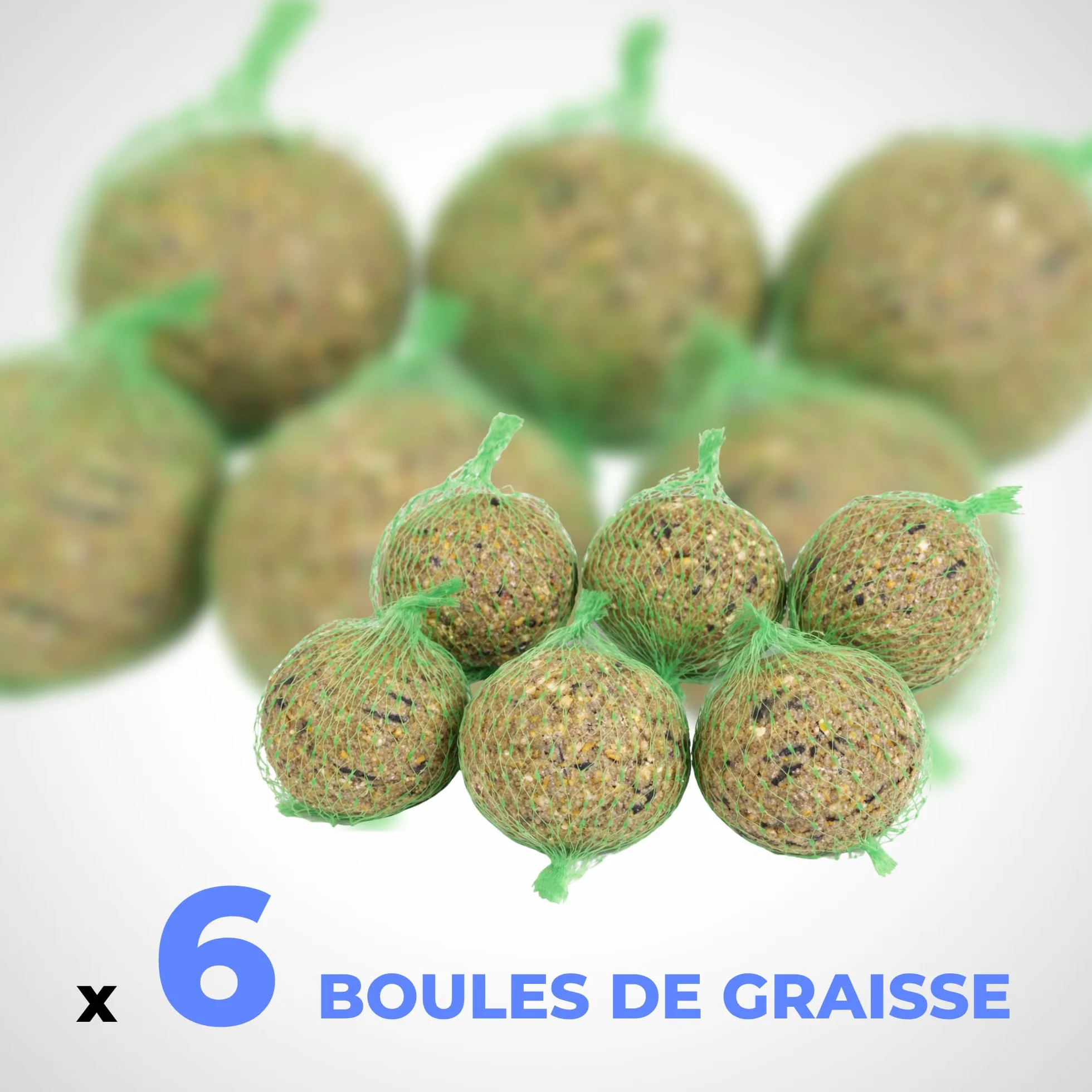 Boules de Graisse en Filet 6 x 80 grs