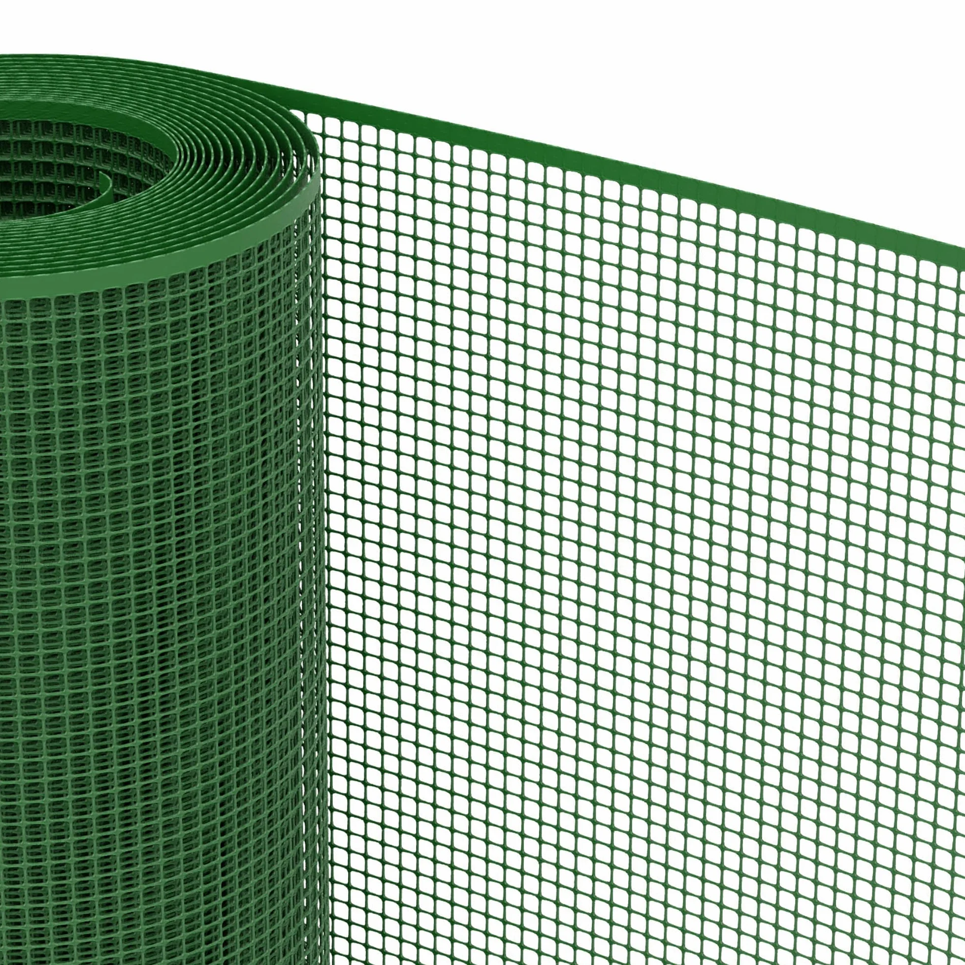 TENAX Filet de Protection Plastique Quadra 10 Vert 0,50x5 m