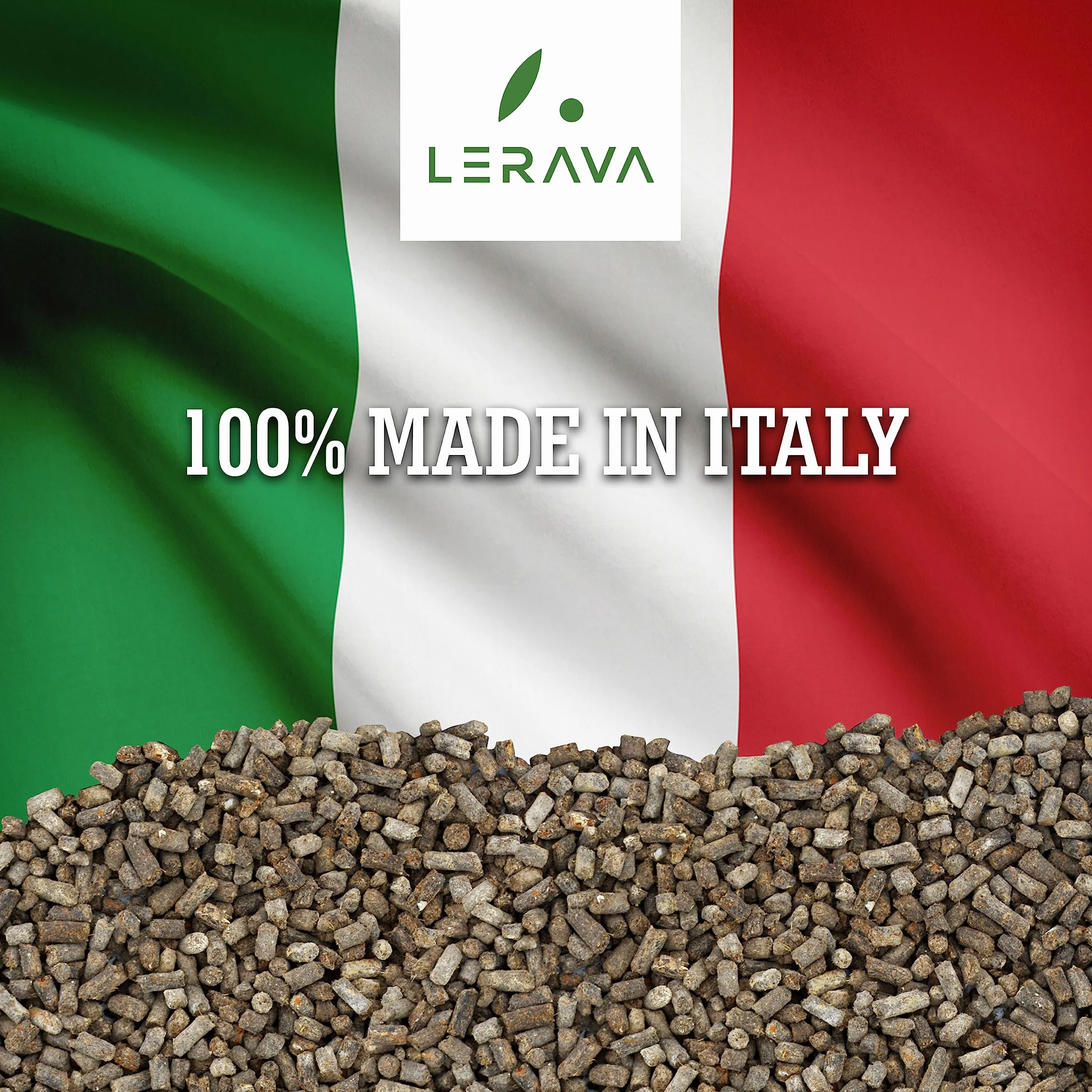 LERAVA Engrais Bio Agrumes 800g - Nutrition Naturelle Citronnier Pot - Croissance Vigoureuse Saveur Intense - Bouchon Distributeur - 100% Made in Italy