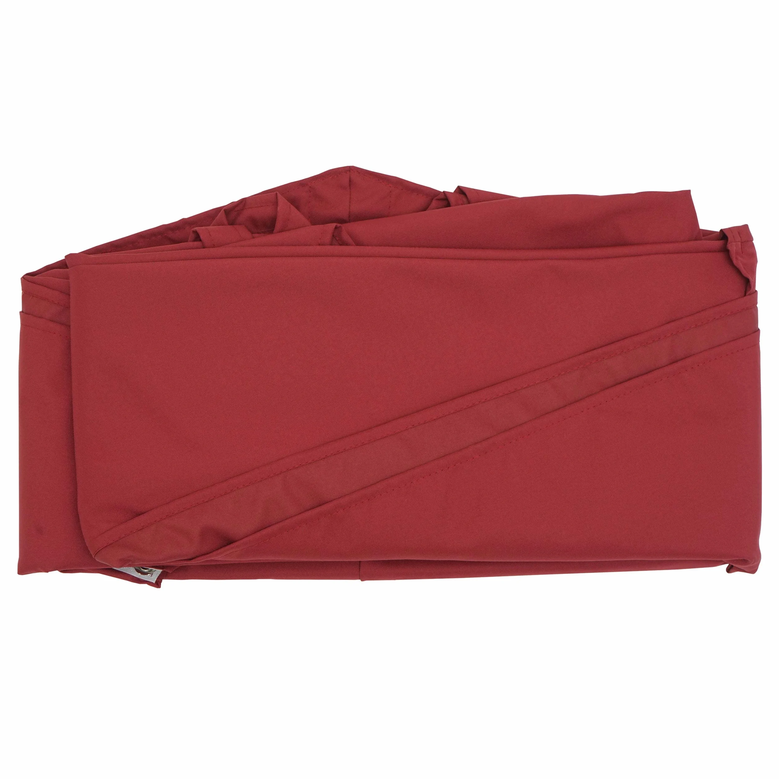 Mendler Toile de Parasol HWC-A96 8 Baleines Ø3m 220g/m² Polyester Bordeaux