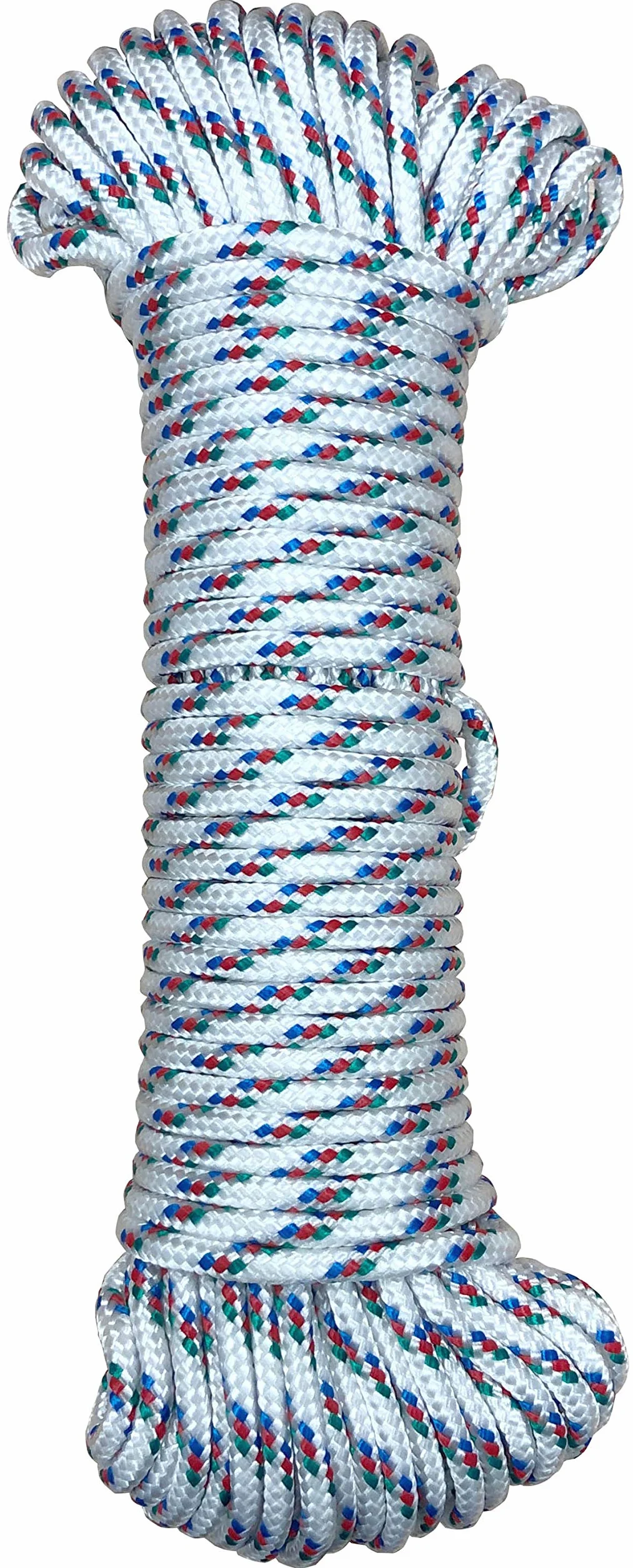 Future 213132 Cordon tressé polypropylène tricolore 5 mm x 15 m
