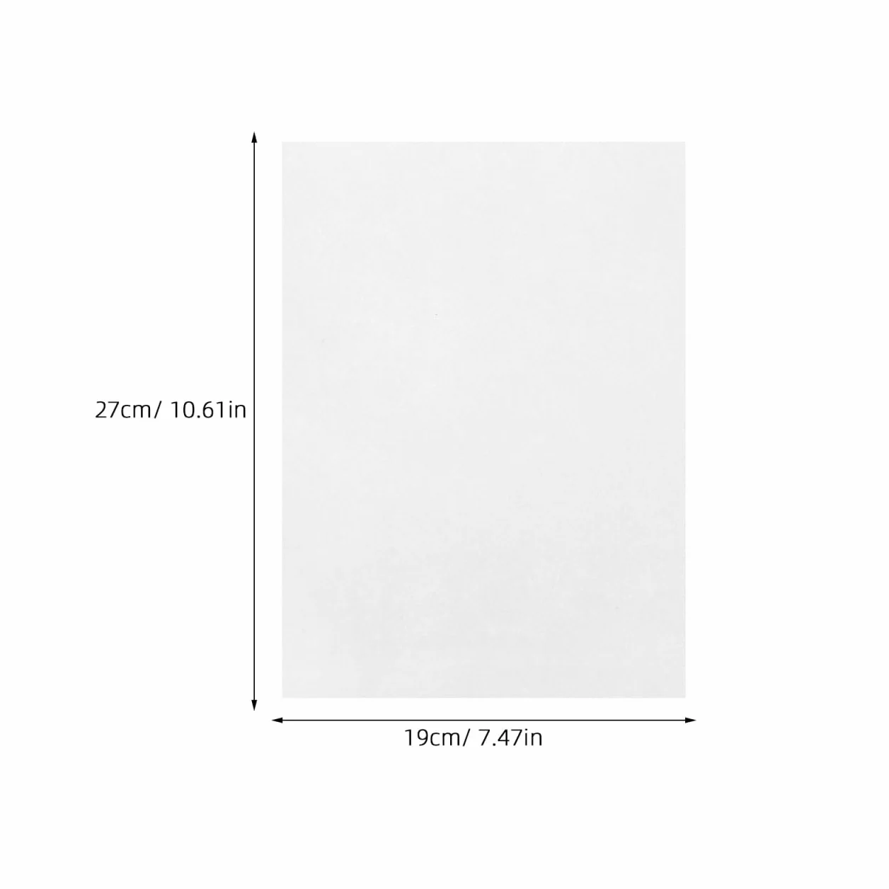 Yardwe Lot de 200 feuilles de papier de culture pour pousses et plateaux, 19 x 27 cm, sans terre, conservation de l'humidité pour microverts et bols de germination
