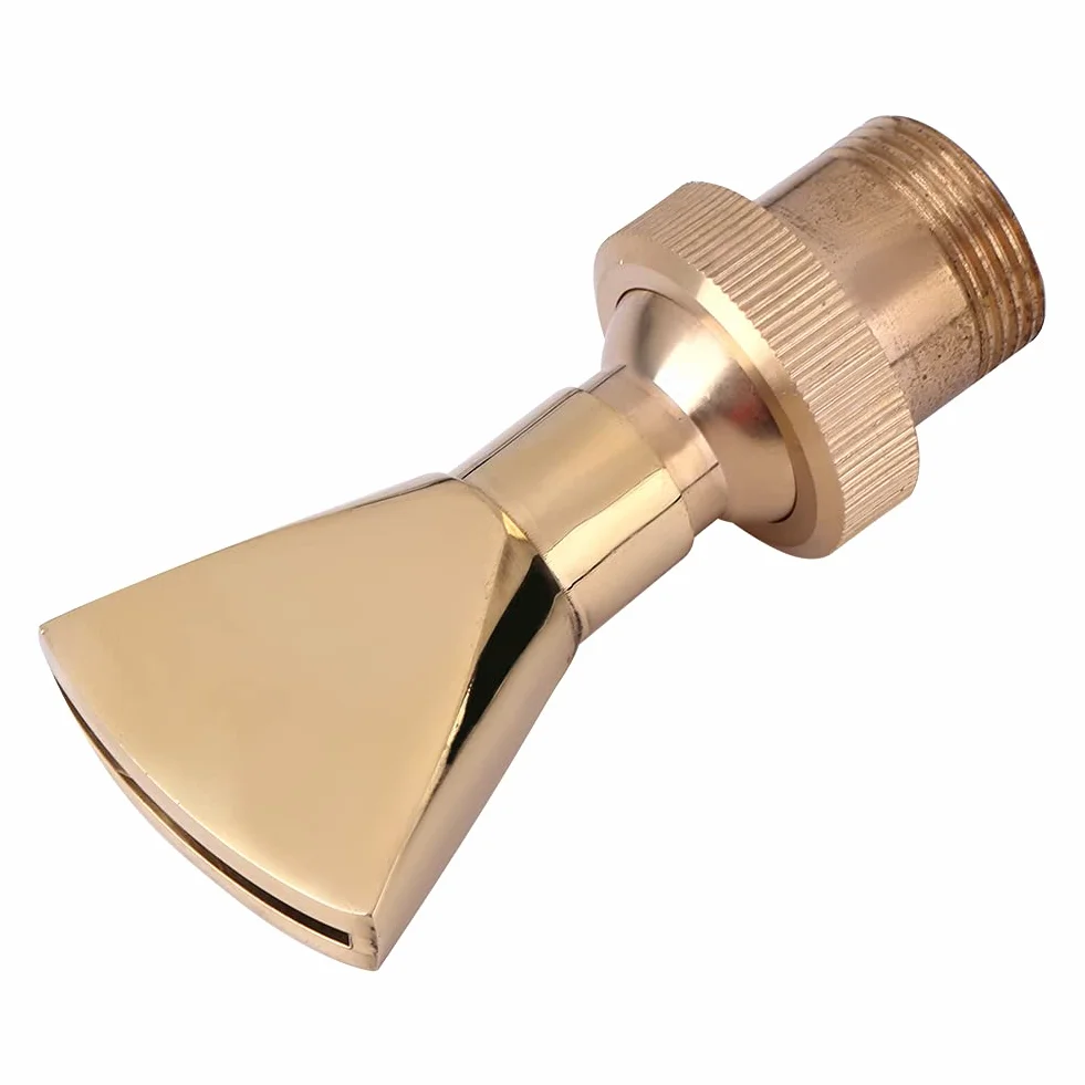 Buse Laiton Fontaine Jet Deau 1/2" DN15 3/4" DN20 Tête Pulvérisation Arrosage Éventail