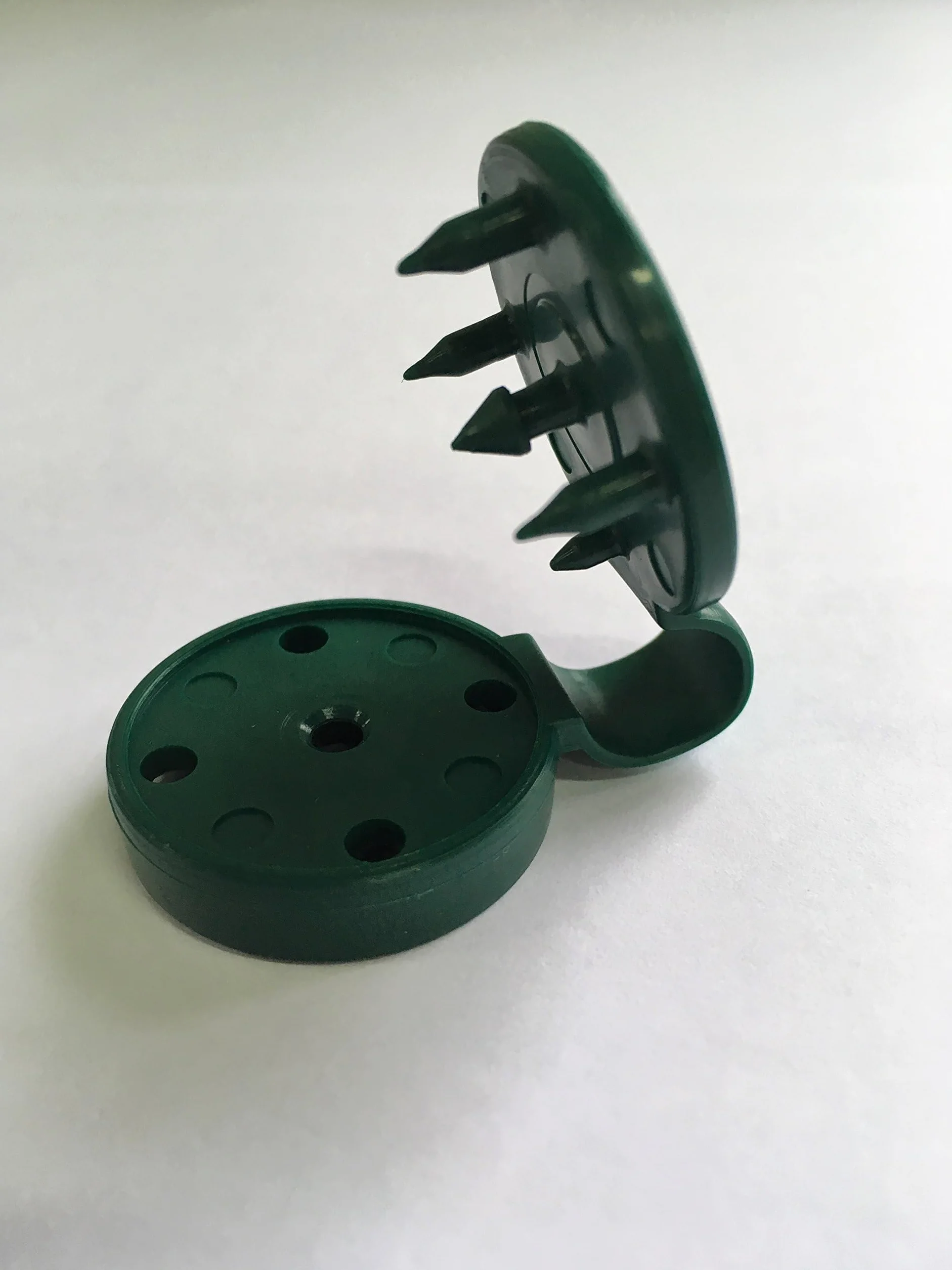 Clips de Fixation Anti-UV Lot 20 Pièces Vert pour Brise Vue 90-350 g/m2