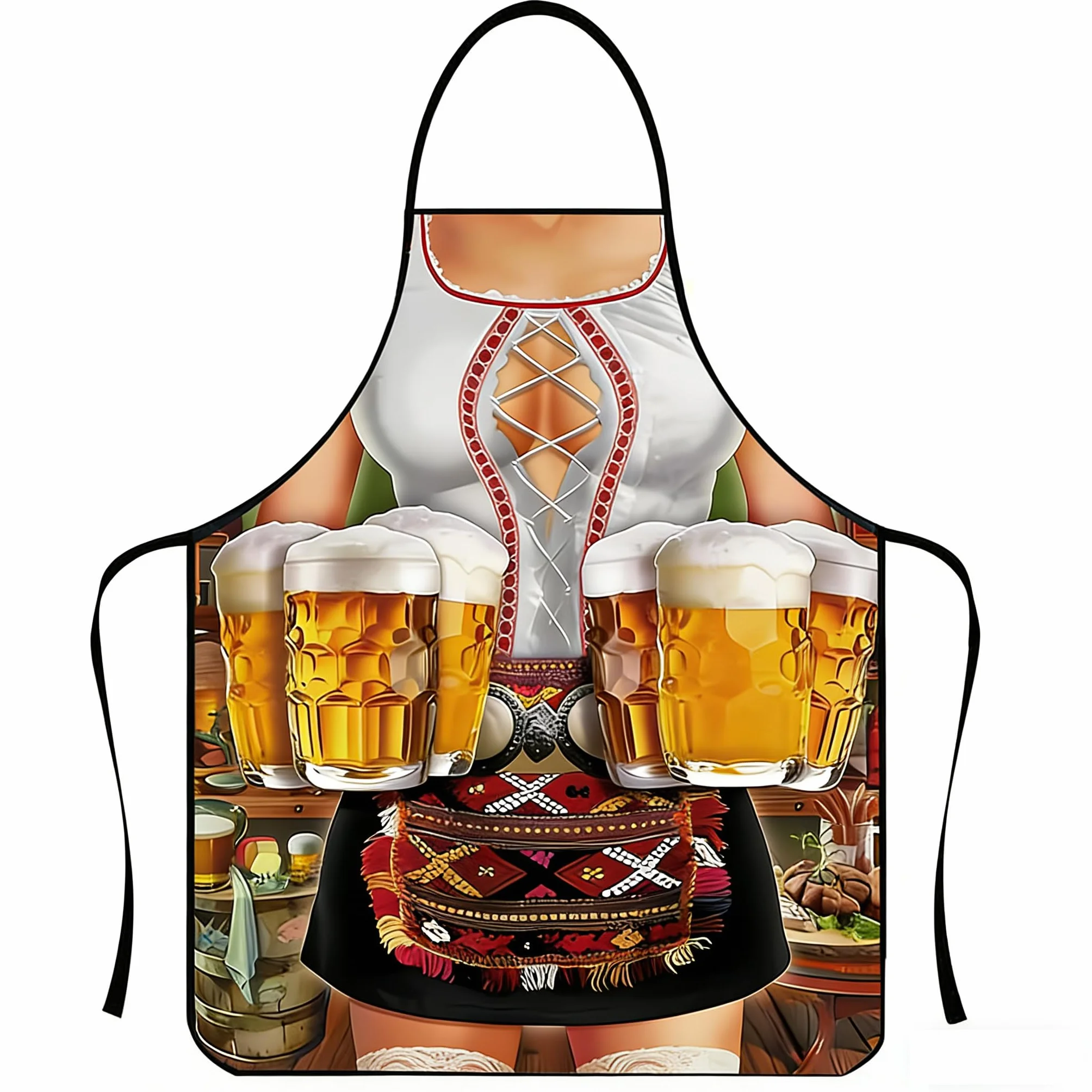 Tablier Cuisine Femme Sexy Apron Rigolo BBQ Party Festival Joke Cadeaux