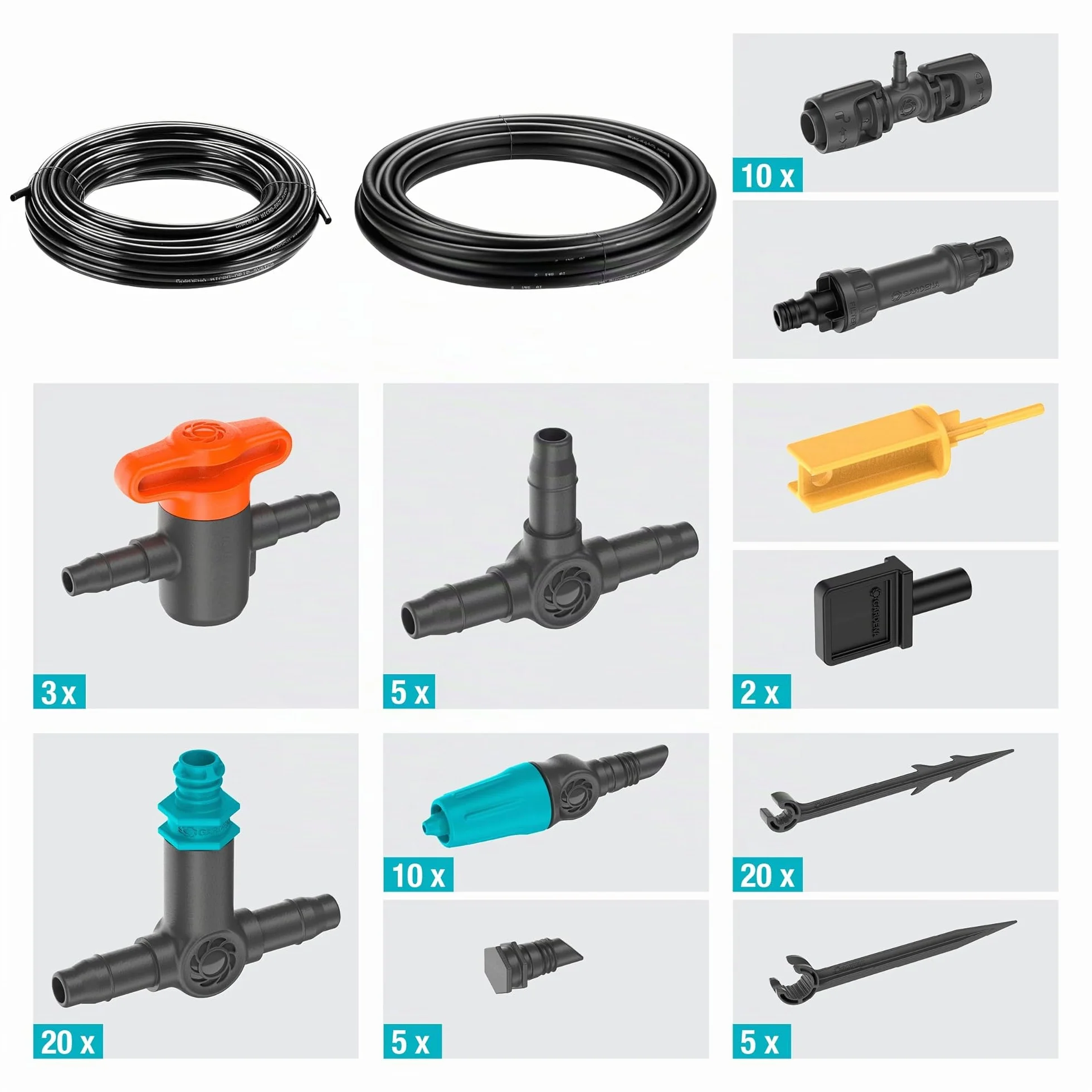 Gardena Micro-Drip-Irrigation Terrace Set 30 Plants