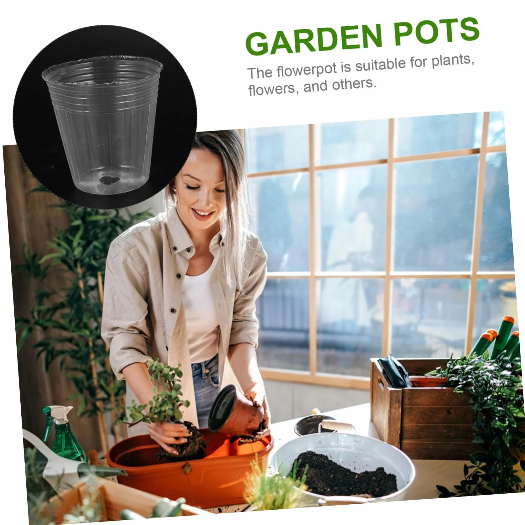 POPETPOP 200 pièces Pots De Culture avec Drainage pour Orchidées
