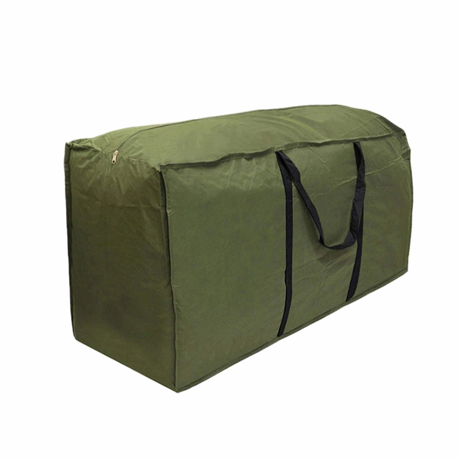 Sac de rangement imperméable pour coussins de meubles de jardin, grand sac pliable avec poignées et fermeture éclair