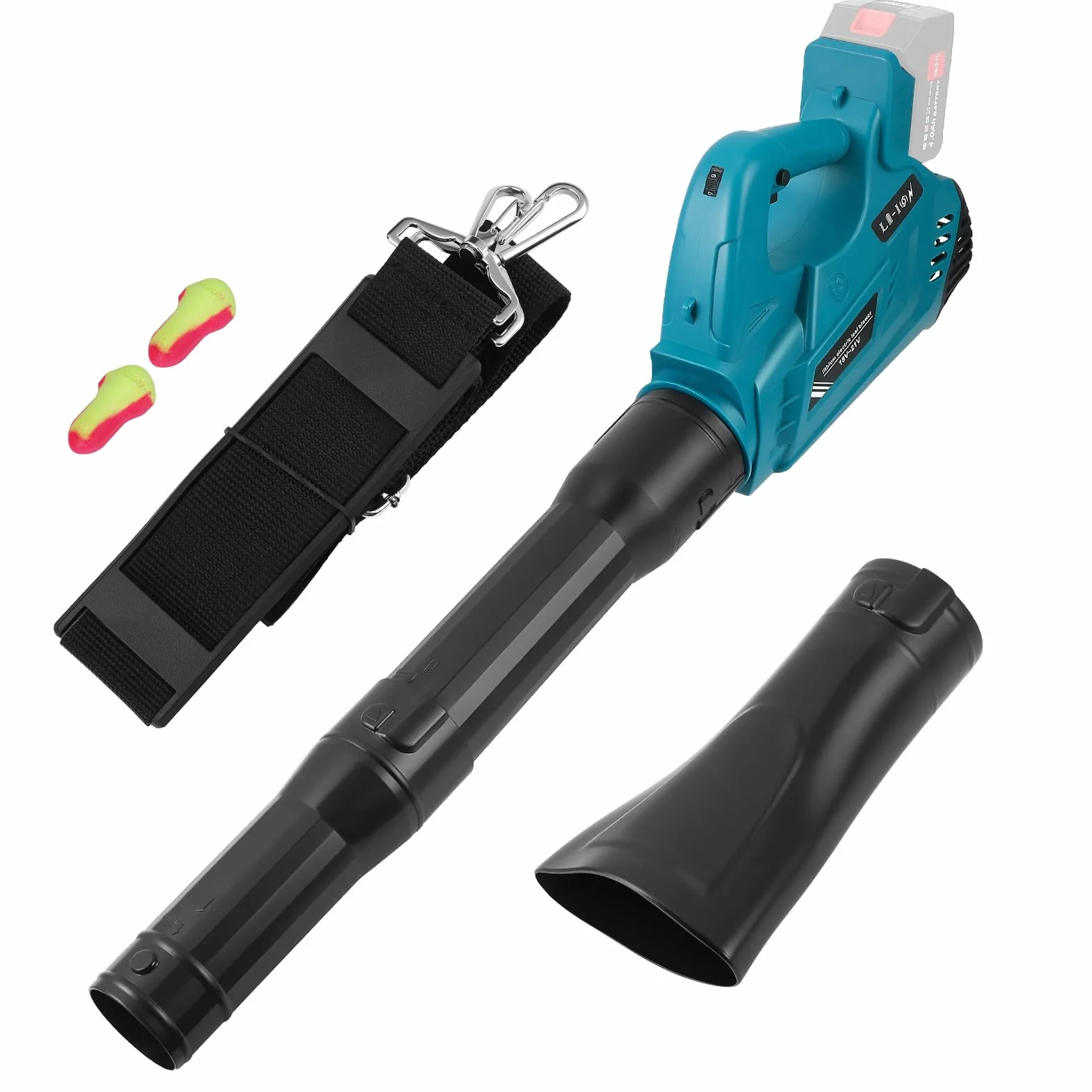 Makita 18V Souffleur Feuilles sans Fil 6 Vitesses 297 km/h