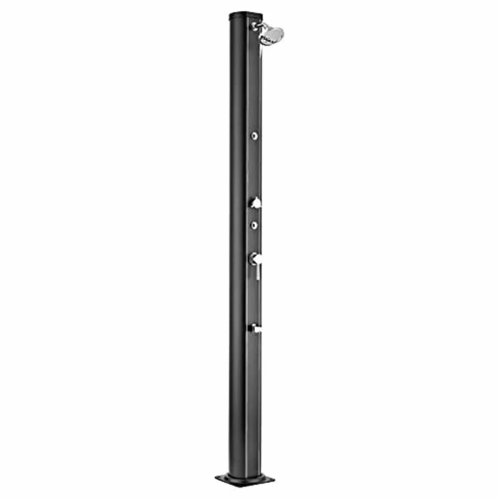 Douche solaire aluminium noir 32L AR1130