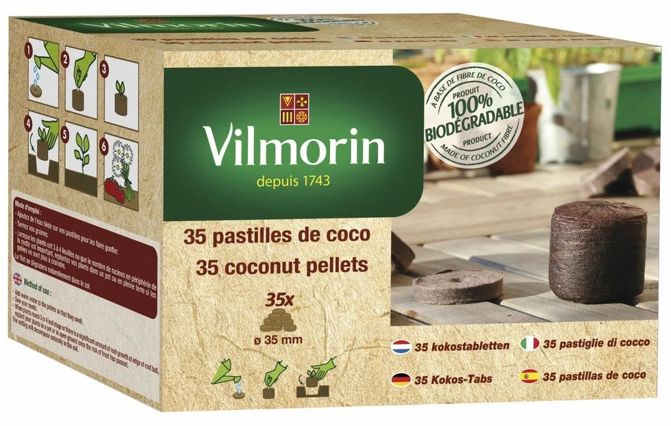 Vilmorin Kit de 35 Pastilles Tout-en-Un 35 mm