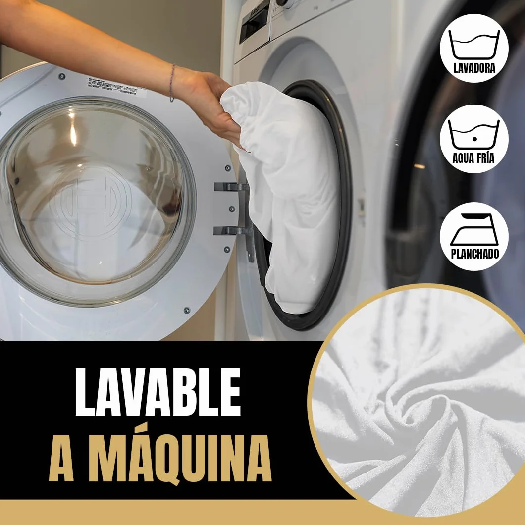 Lot de 2 Nappes Table Pliante 180 cm Blanches Housses Plateau Ajustées Tissu Spandex Déperlant Mariage Baptême