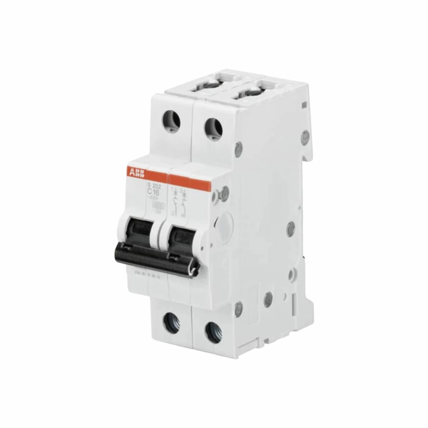 Abb 2CDs252001R0204 Coupe-Circuits Miniature Circuit Breaker Circuit Miniature Multicolore Métal Plastique