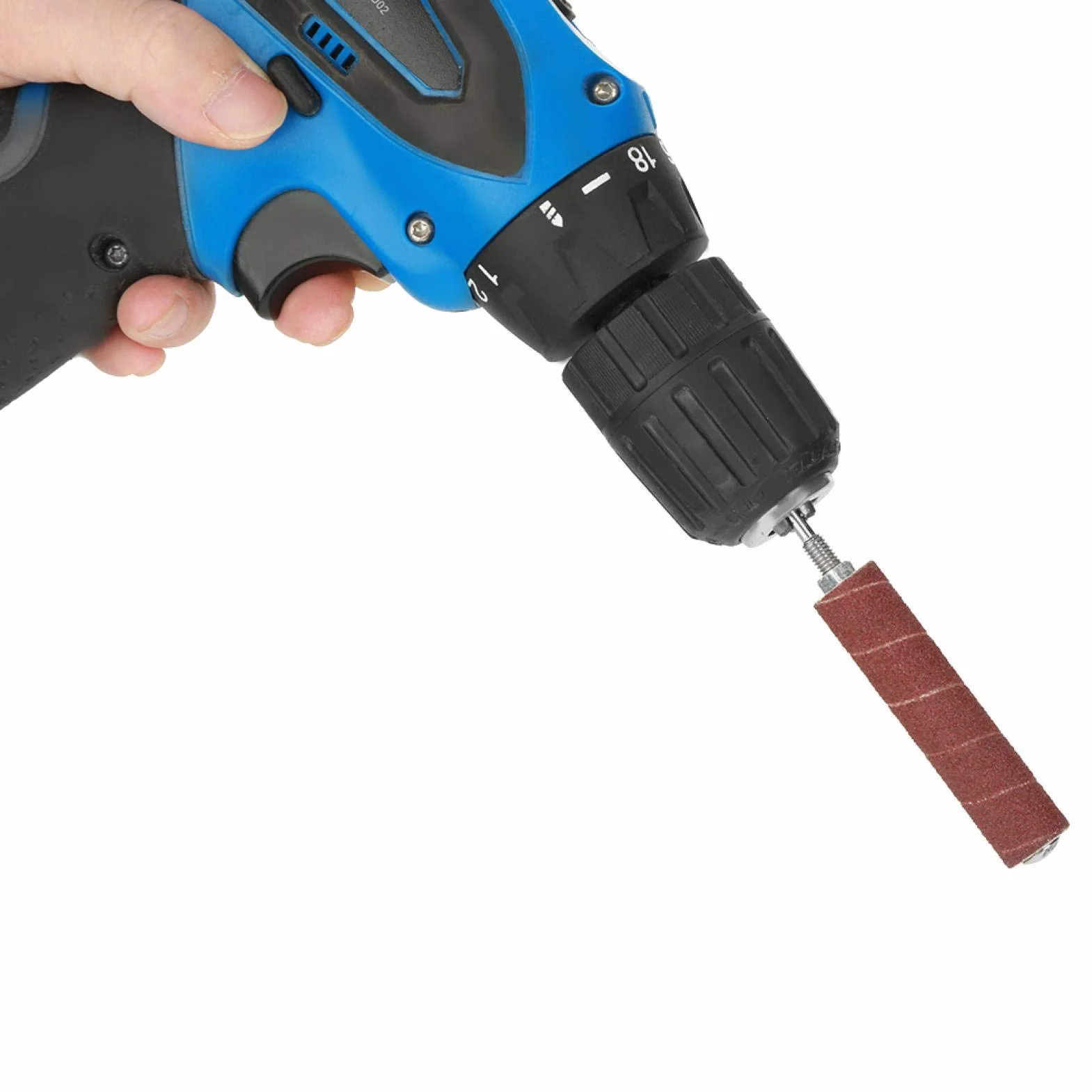 Kit de ponceuse à tambour, ensemble d'outils de ponceuse à tambour de ponçage de broche avec étui pour perceuse à colonne 20 pièces