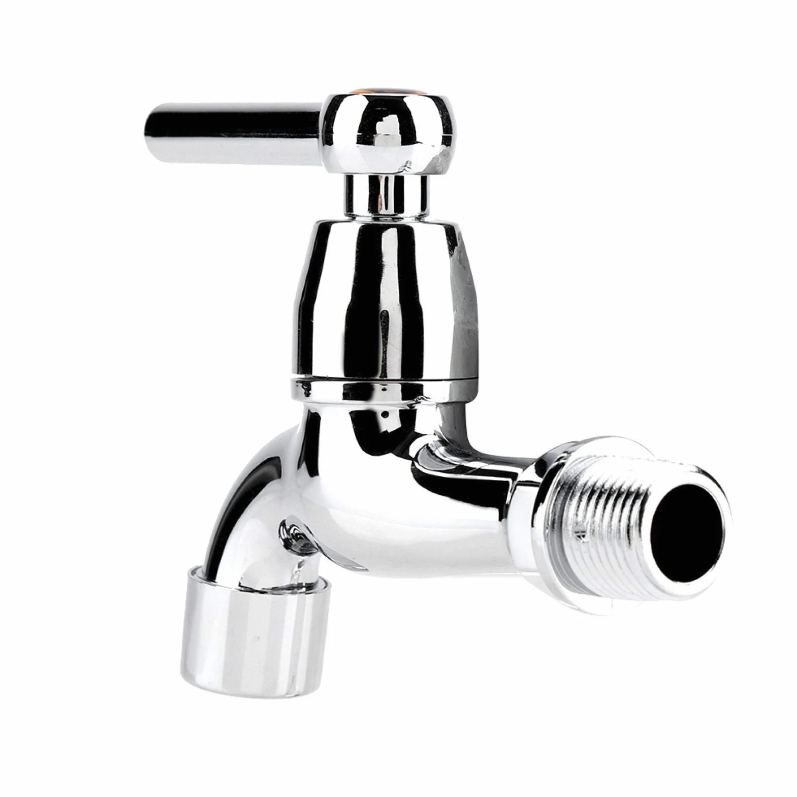 Robinet de Salle de Bain en ABS Mural Poignée Unique pour Machine à Laver