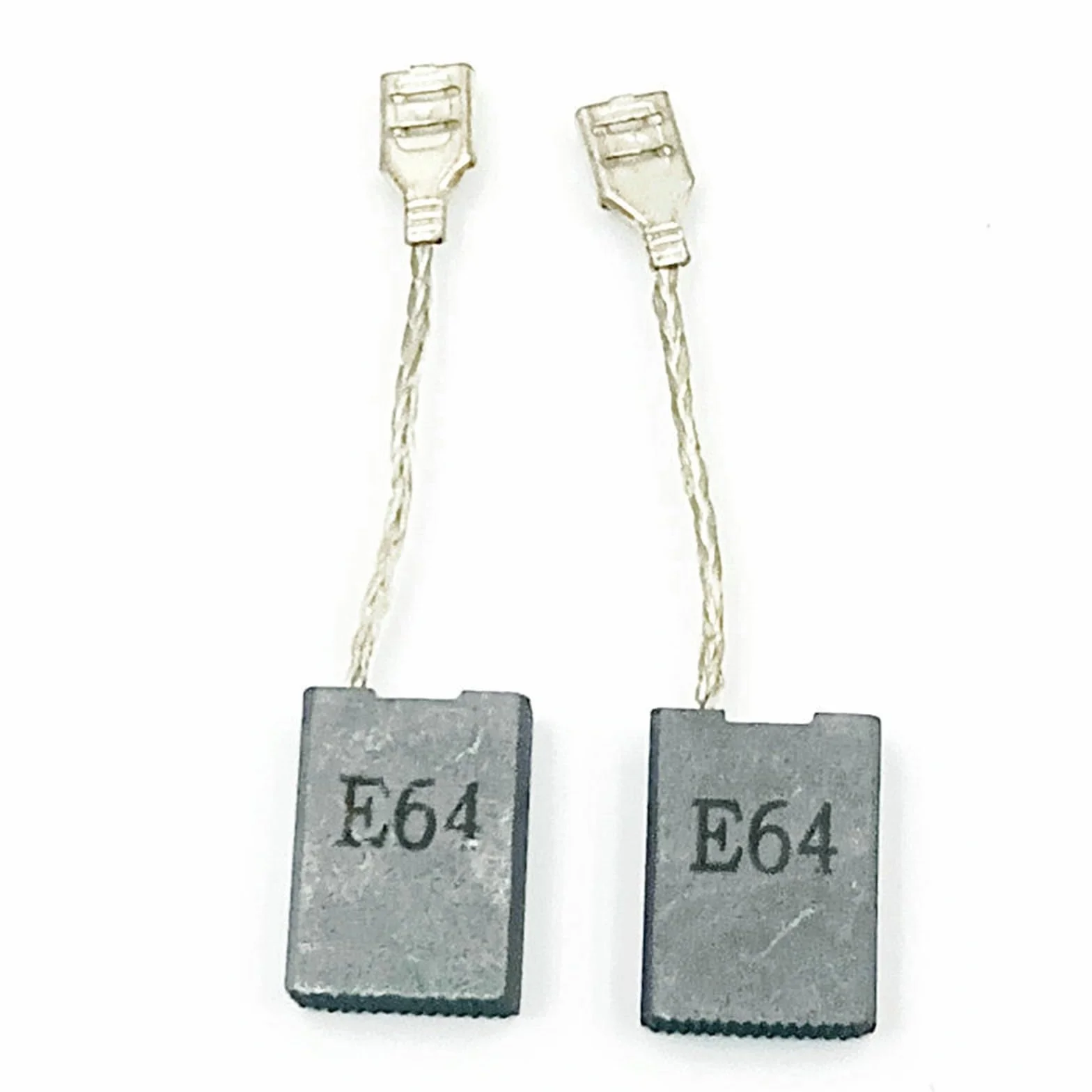 Lot de 4 balais de charbon de rechange pour GWS20-180, E64 compatibles avec les modèles GCO2000 TCO2000, pièces de moteur industriel 22 x 16 x 6 mm