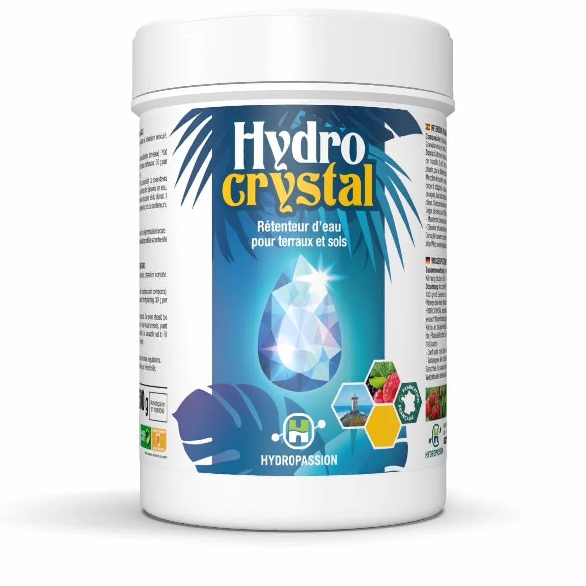 Rétenteur d'eau HYDROCRYSTAL 500gr Hydropassion