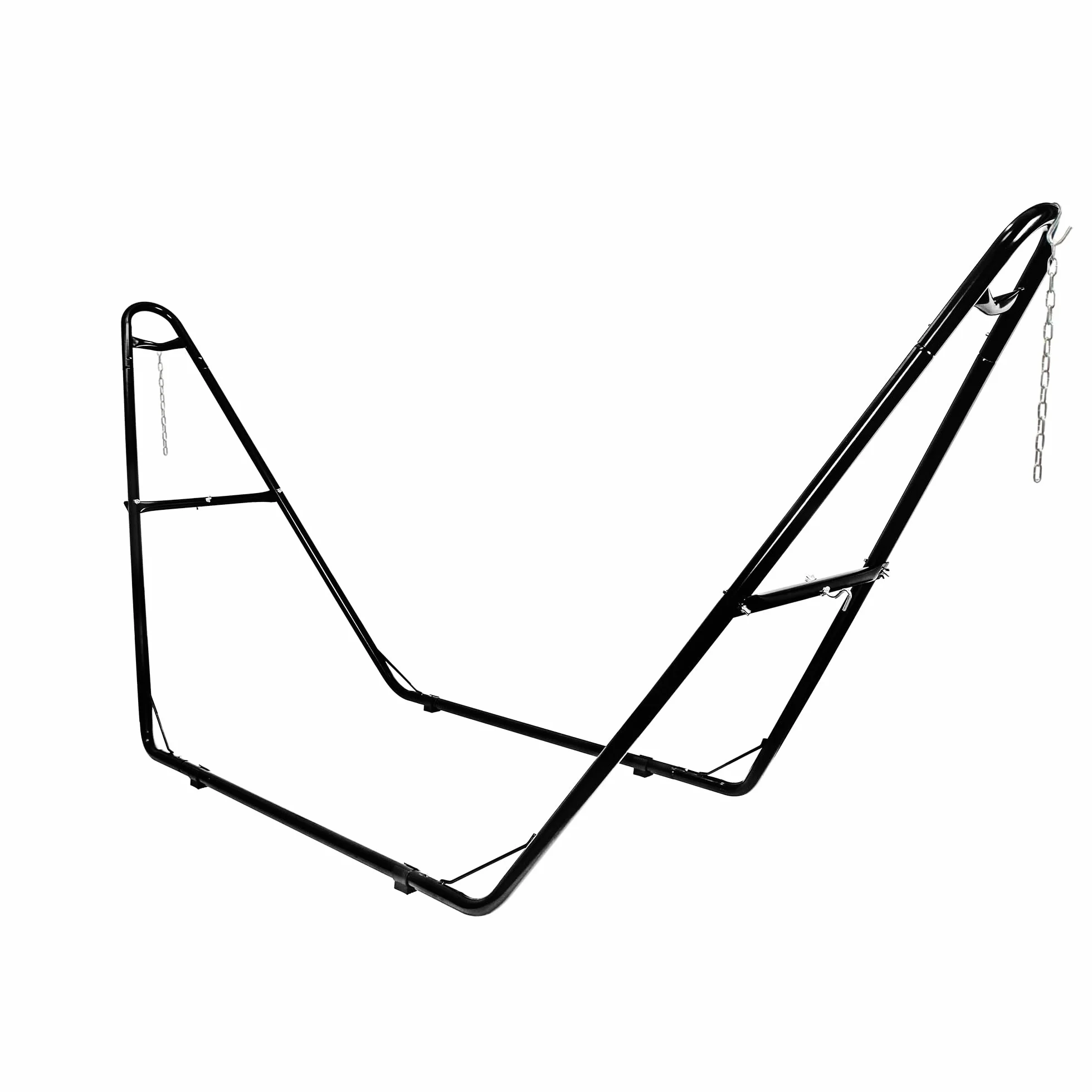 Support universel pour hamac 2 personnes 250 kg acier extérieur 2,9-4,3 m