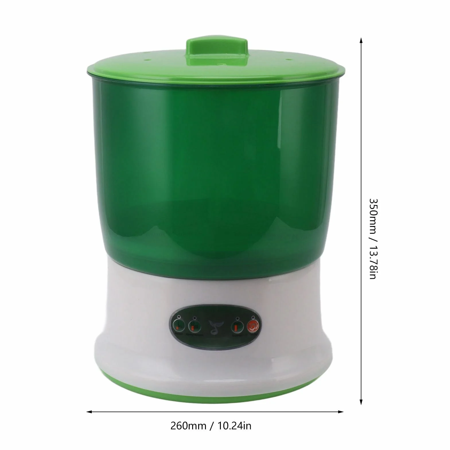 Automatique Machine de Germination de Haricots 2 Couches, Germoir Intelligent LED, Prise UE 220V