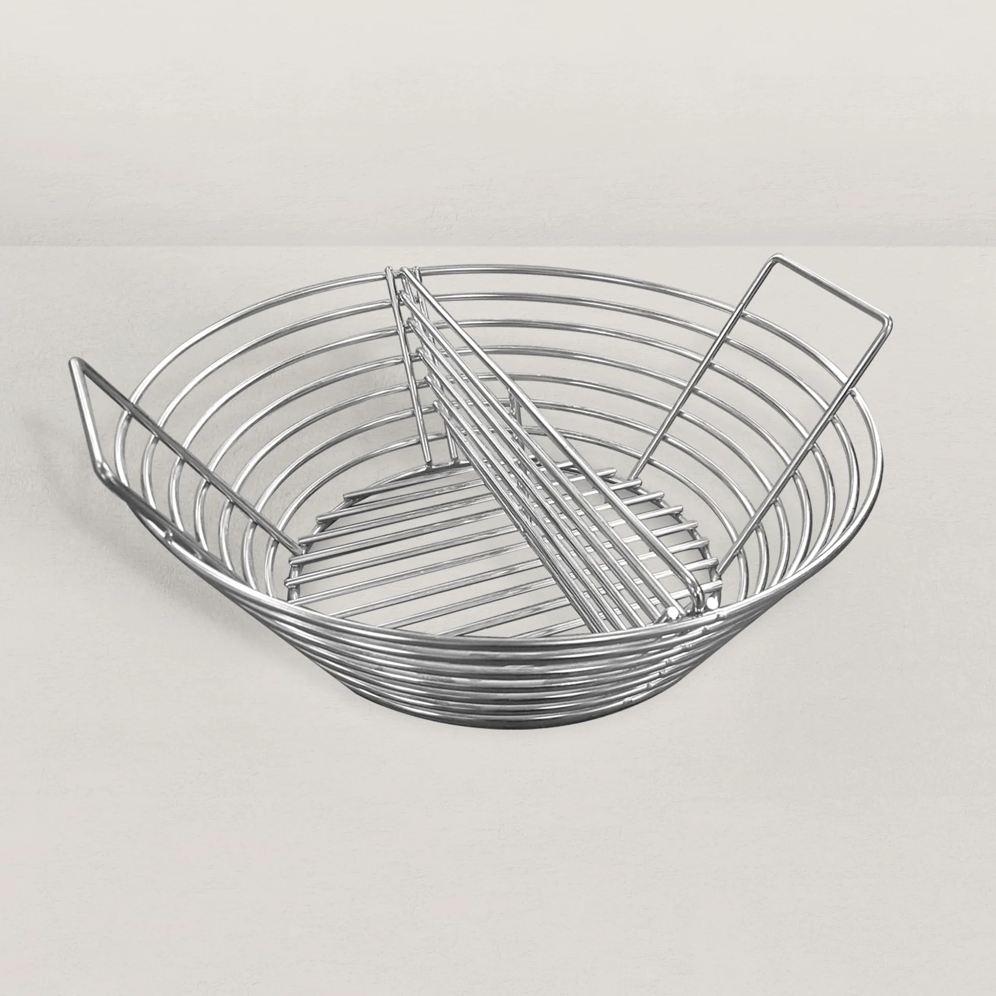 Panier pour Charbon en INOX Rehausse la Position du Charbon dans Le Forest