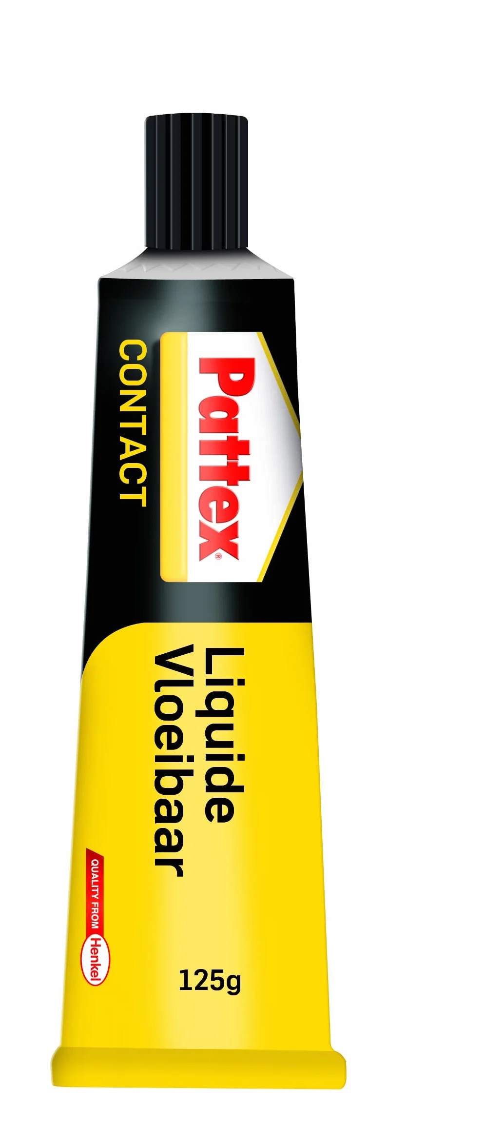 Pattex Colle contact type néoprène- Formule Liquide tous matériaux- tube 125 gr