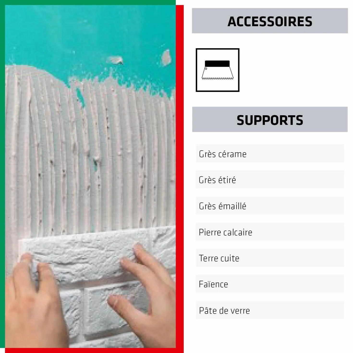 Parexlanko - Colle en pâte améliorée - Colle Carrelage Pour Mur et Sol Hautes Performances - Blanc - Prêt à l’emploi - Résiste à l’humidité - 1,5kg