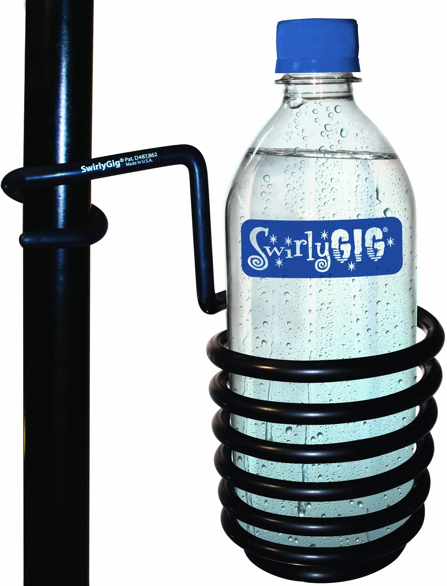 Support à boisson pour 1 tube Noir Sg2000 II