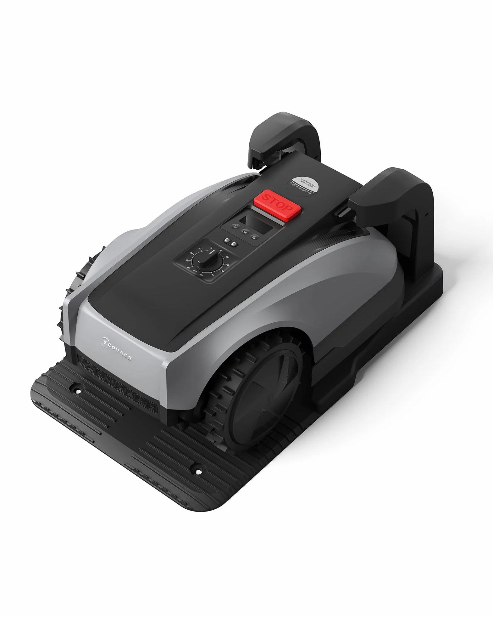ECOVACS Goat O600 RTK Robot Tondeuse sans Fil 600 M² Navigation RTK+Vision Évitement Obstacles IA Contrôle App