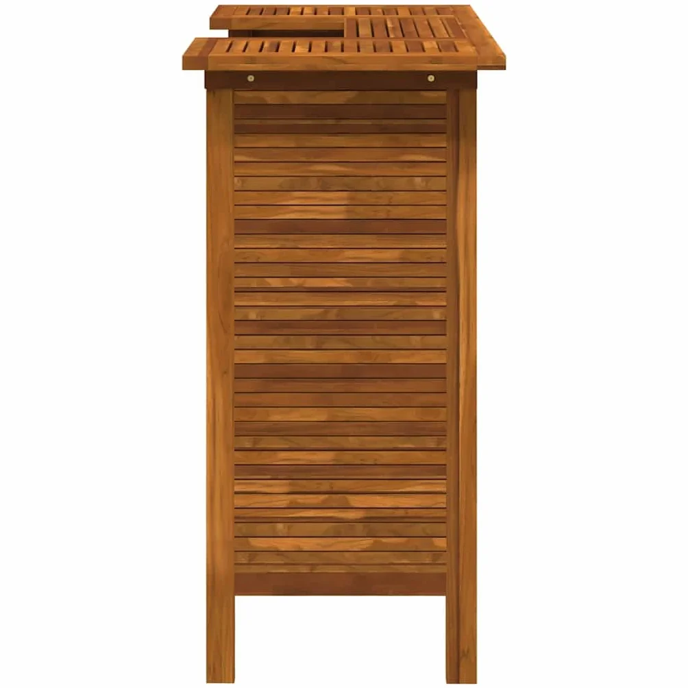 Table de Bar 110 x 50 x 105 cm Bois d'acacia Massif Brun