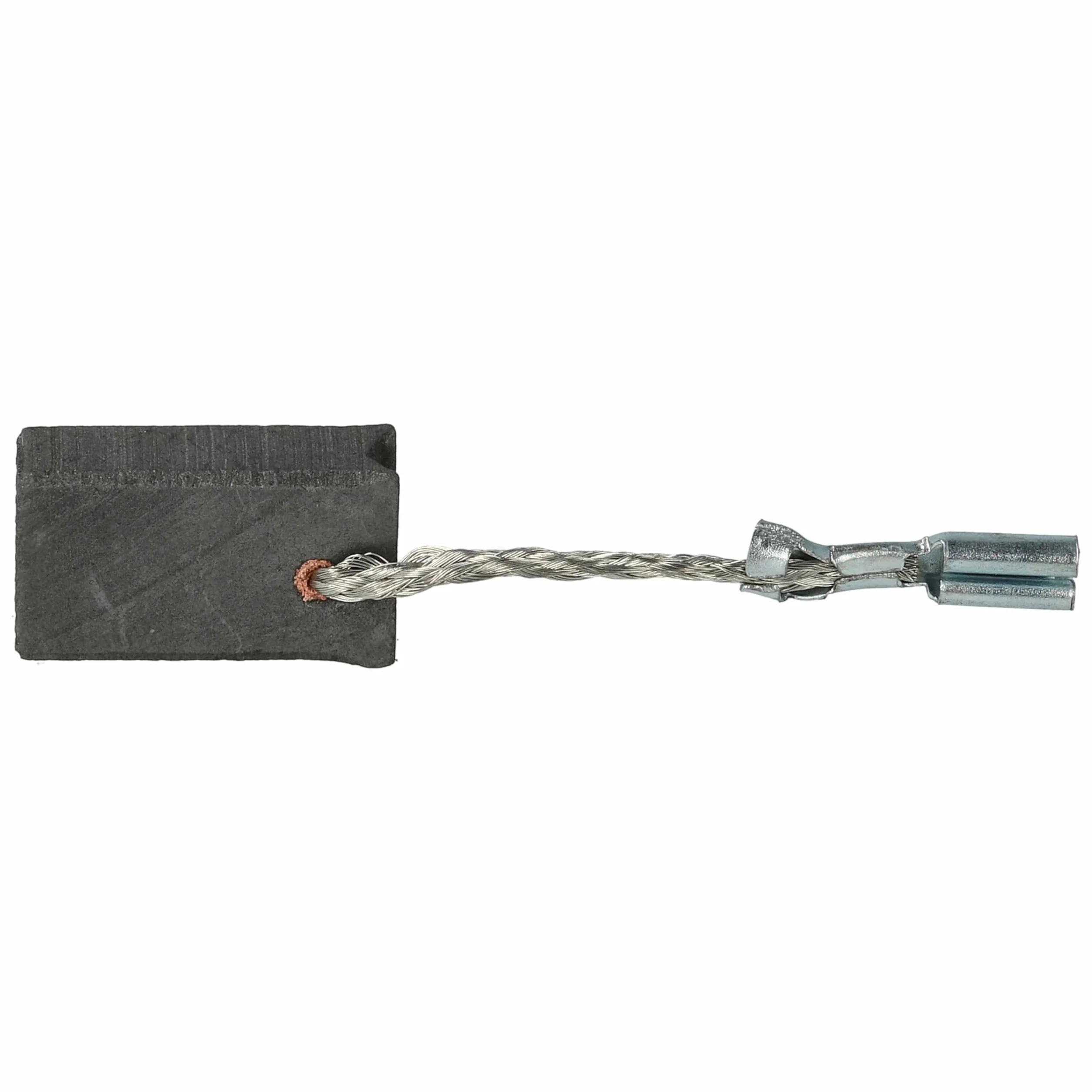 vhbw 2x balais de charbon 6 x 10 x 17 mm compatible avec Bosch GWS 19-125 CI 3601G9N000 outil électrique