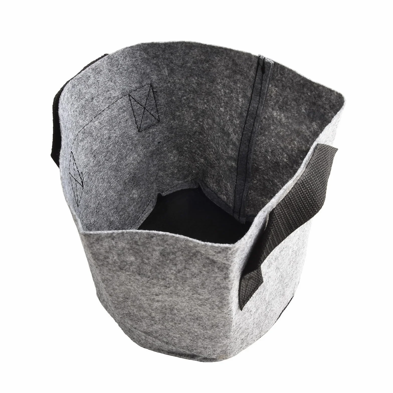 Lot de 5 pots de culture en tissu 7 litres drainage amélioré zone racinaire